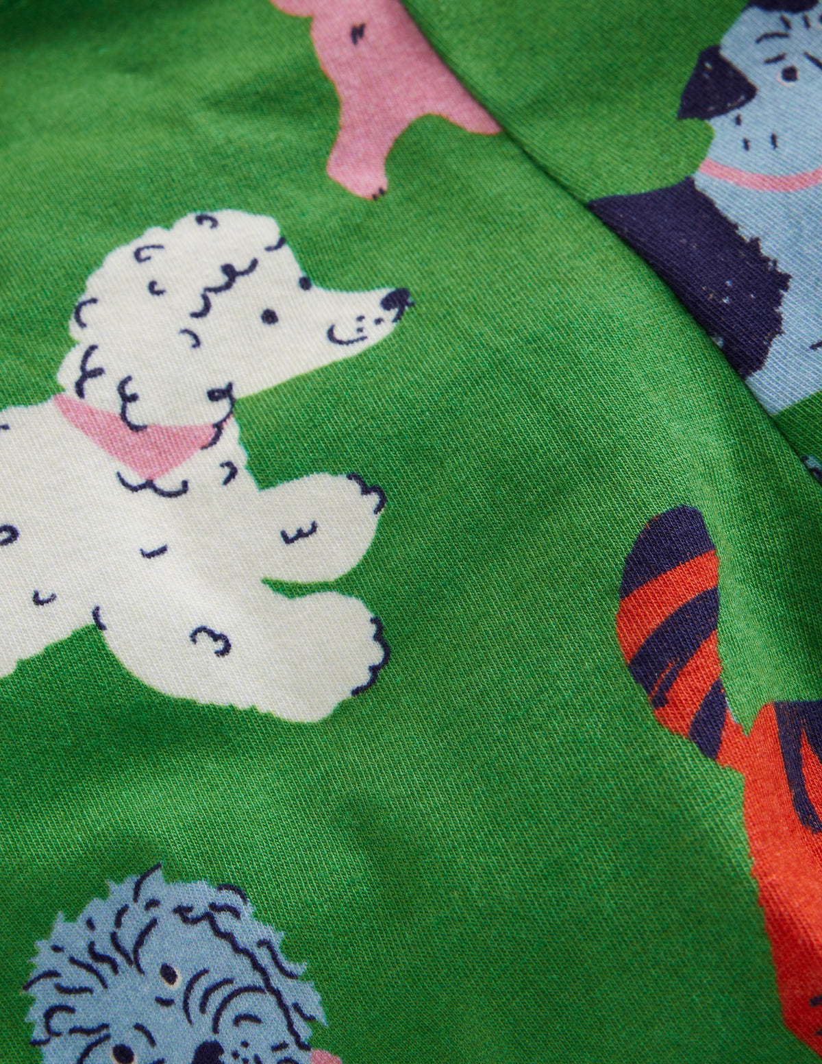 Lustige Leggings für jeden Tag-Grün Park Spielende Tiere-3