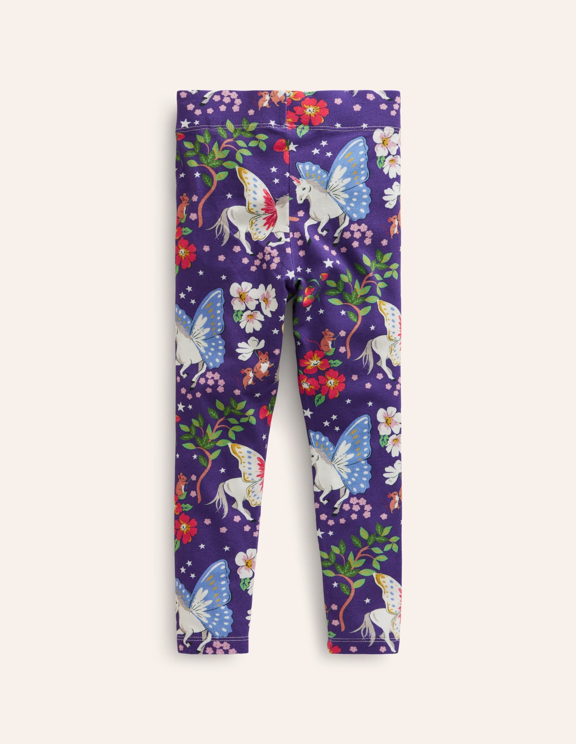 Legging pour tous les jours fun-Licorne enchantée bleue - Image 2