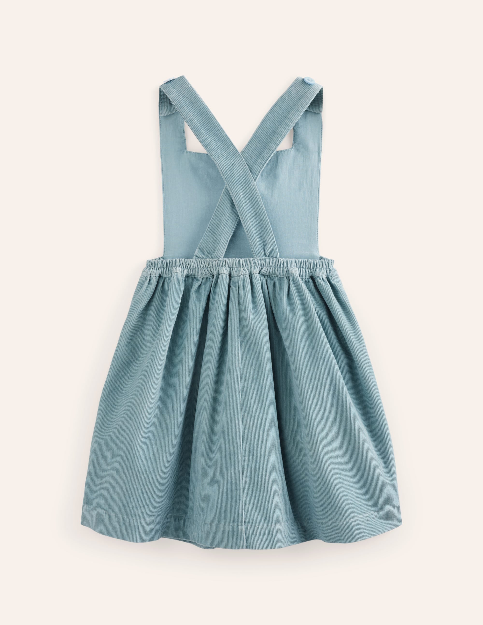Lucilla Schürzenkleid-Vintage-Blau Hasen - Image 2