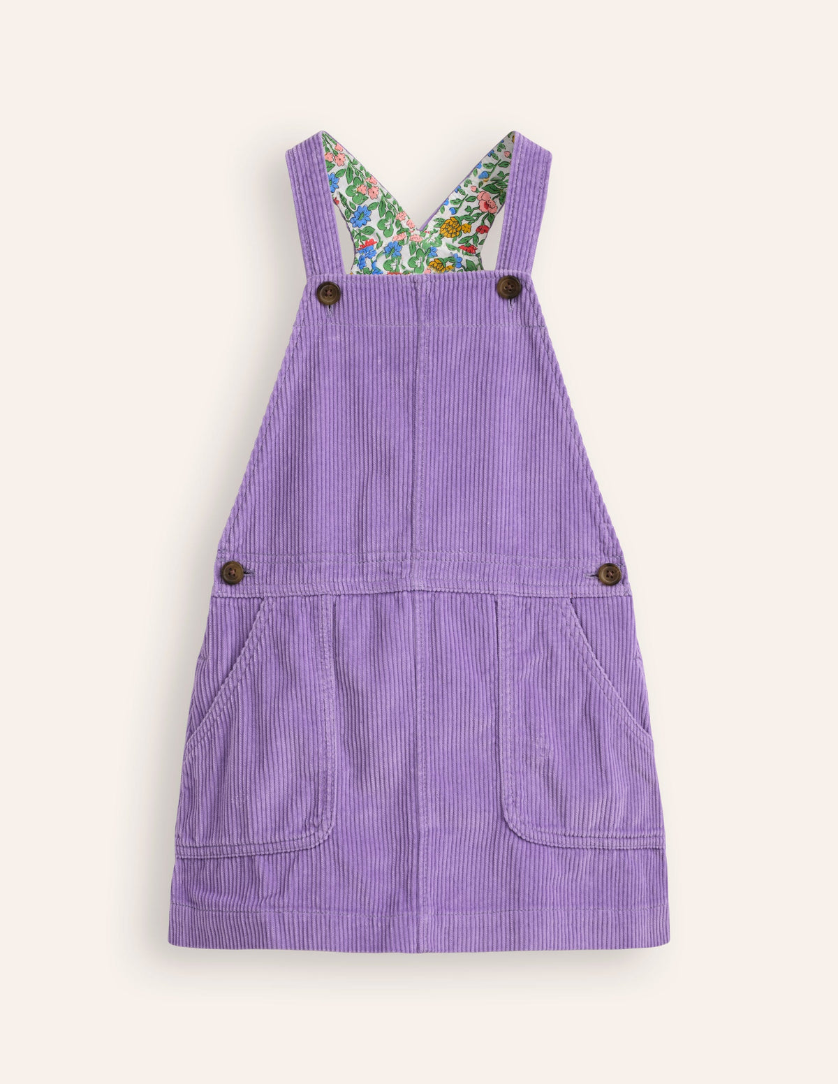 Latzkleid-Asternlila Kordel - Image 1
