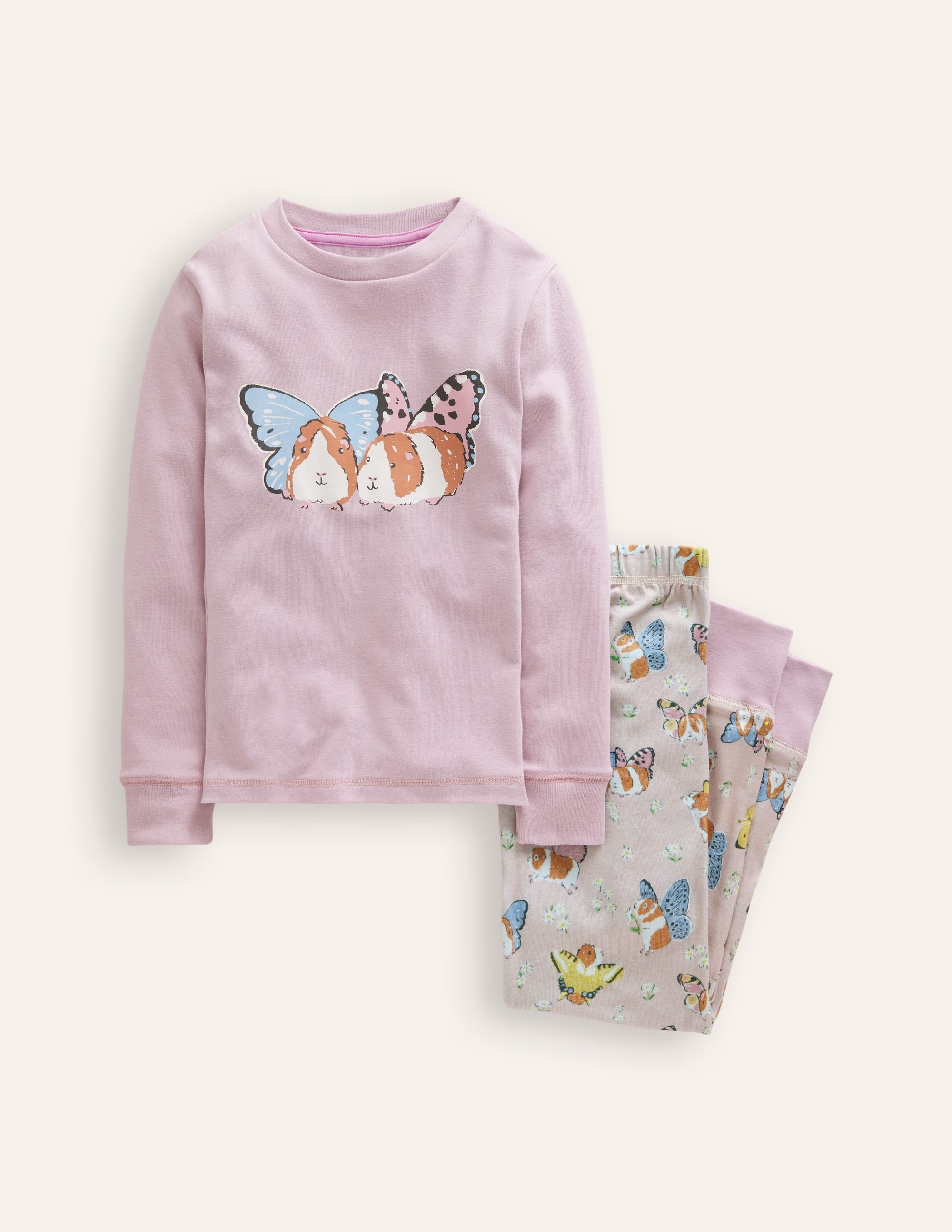 Pyjama long douillet-Cochons d'Inde fées - Image 1