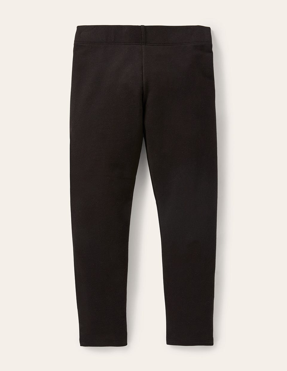 Plain Cosy Leggings-Black - Image 1