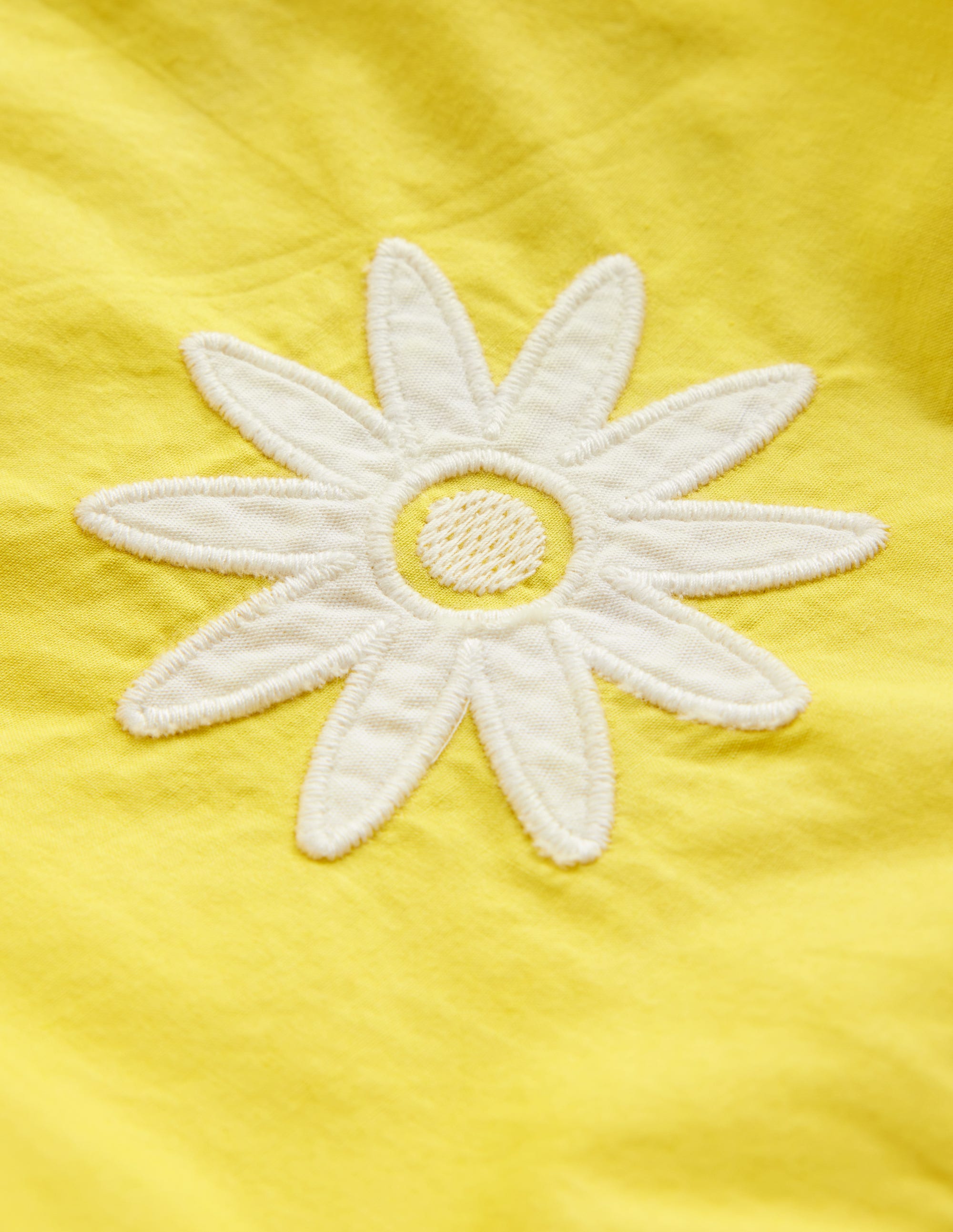 Robe en coton à appliqués-Palmiers colourblock multi - Image 3