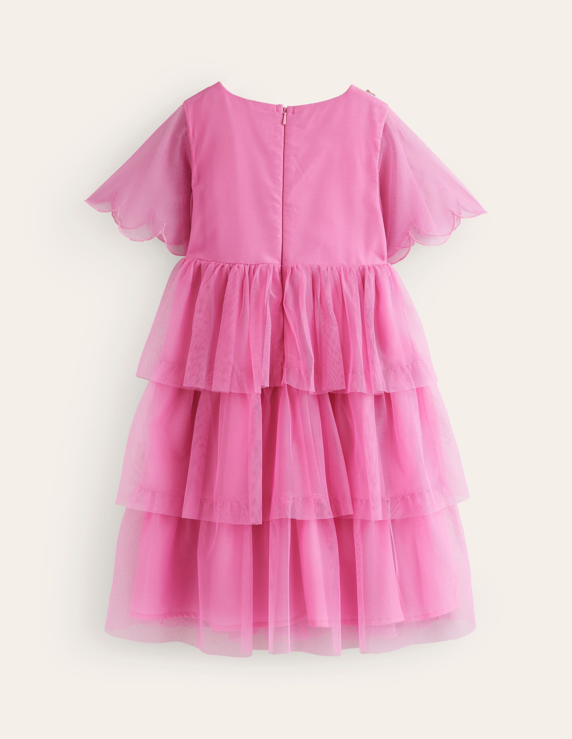 Tüllkleid mit Schmetterlings-Oberteil-Formica-Rosa Schmetterling - Image 2
