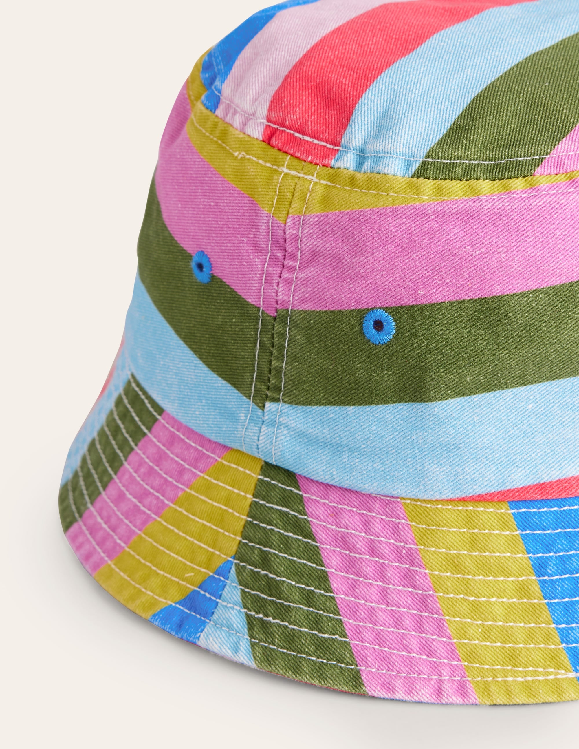 Bucket Hat-Multi Stripe - Image 2