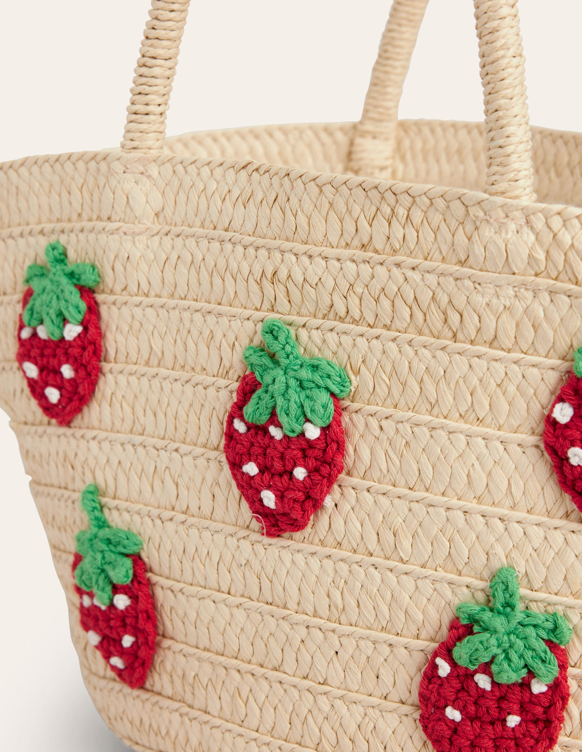 Panier-Fraises brodées - Image 2