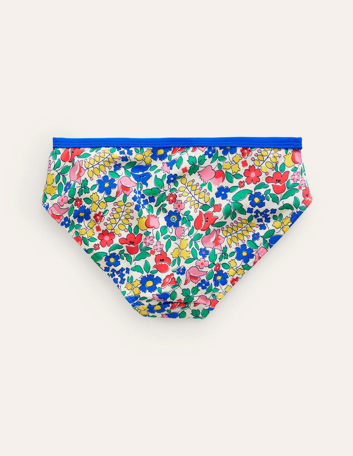 Gemusterte Bikinihose-Bunt Blumenbeet - Image 2