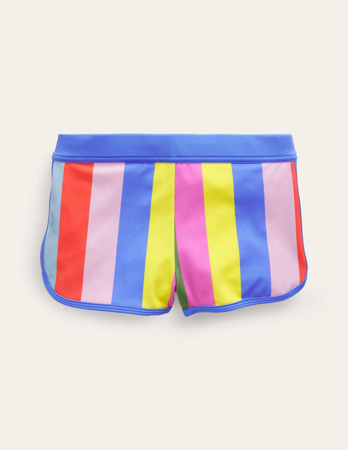 Gemusterte Badeshorts-Sanft Bunt Gestreift - Image 1