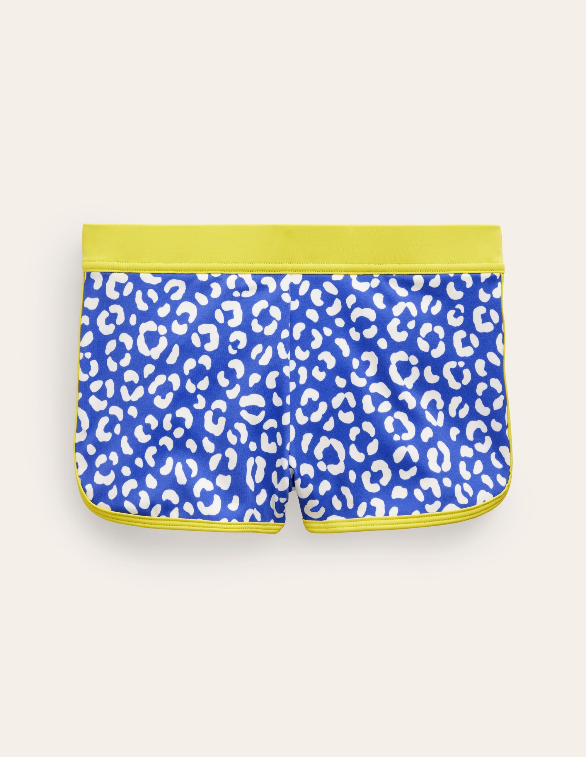 Short de bain à motif-Blau Leopard - Image 1