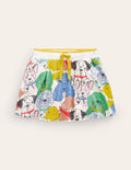 Gemusterter Jersey-Skort-Bunt Hund