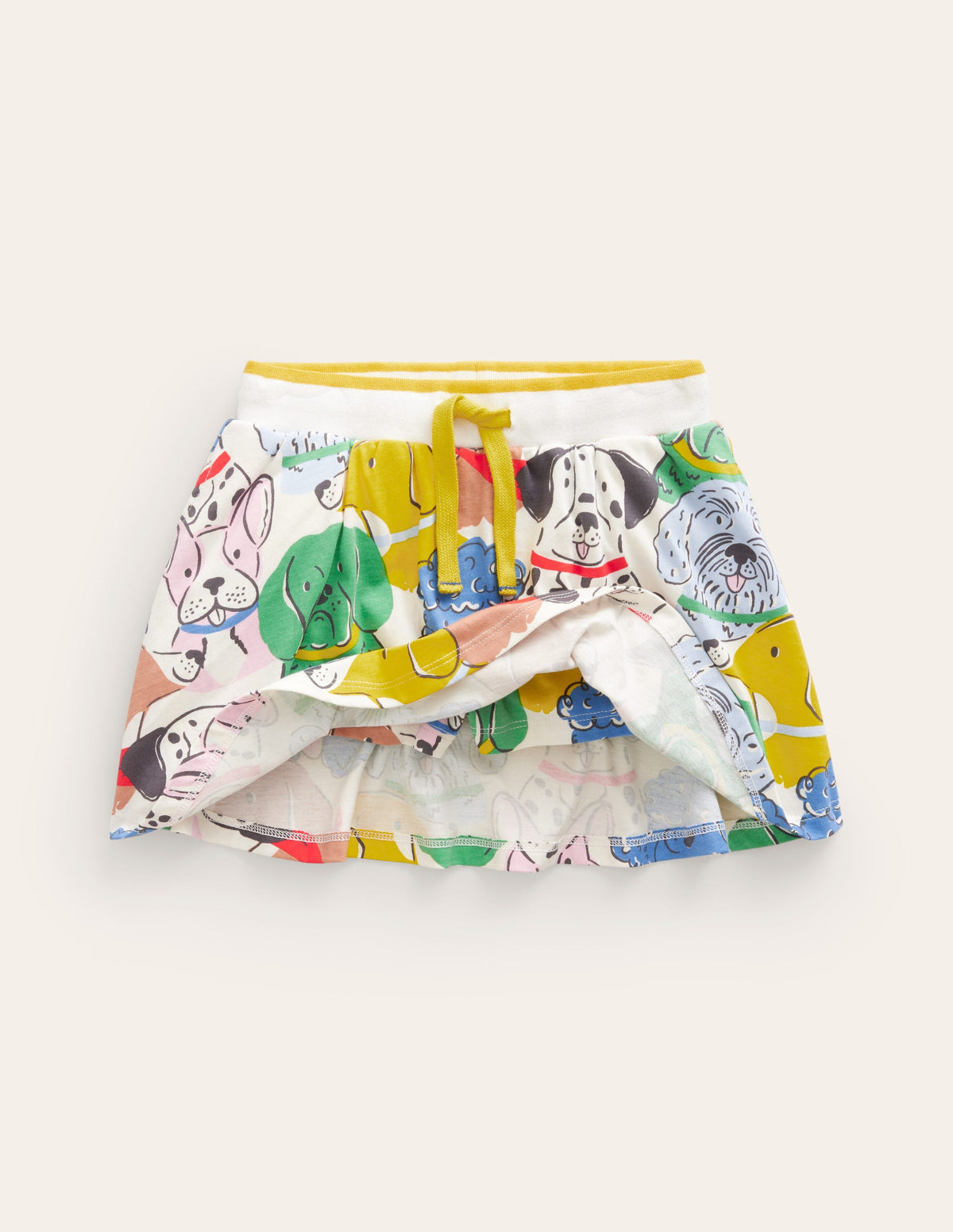 Gemusterter Jersey-Skort-Bunt Hund - Image 4