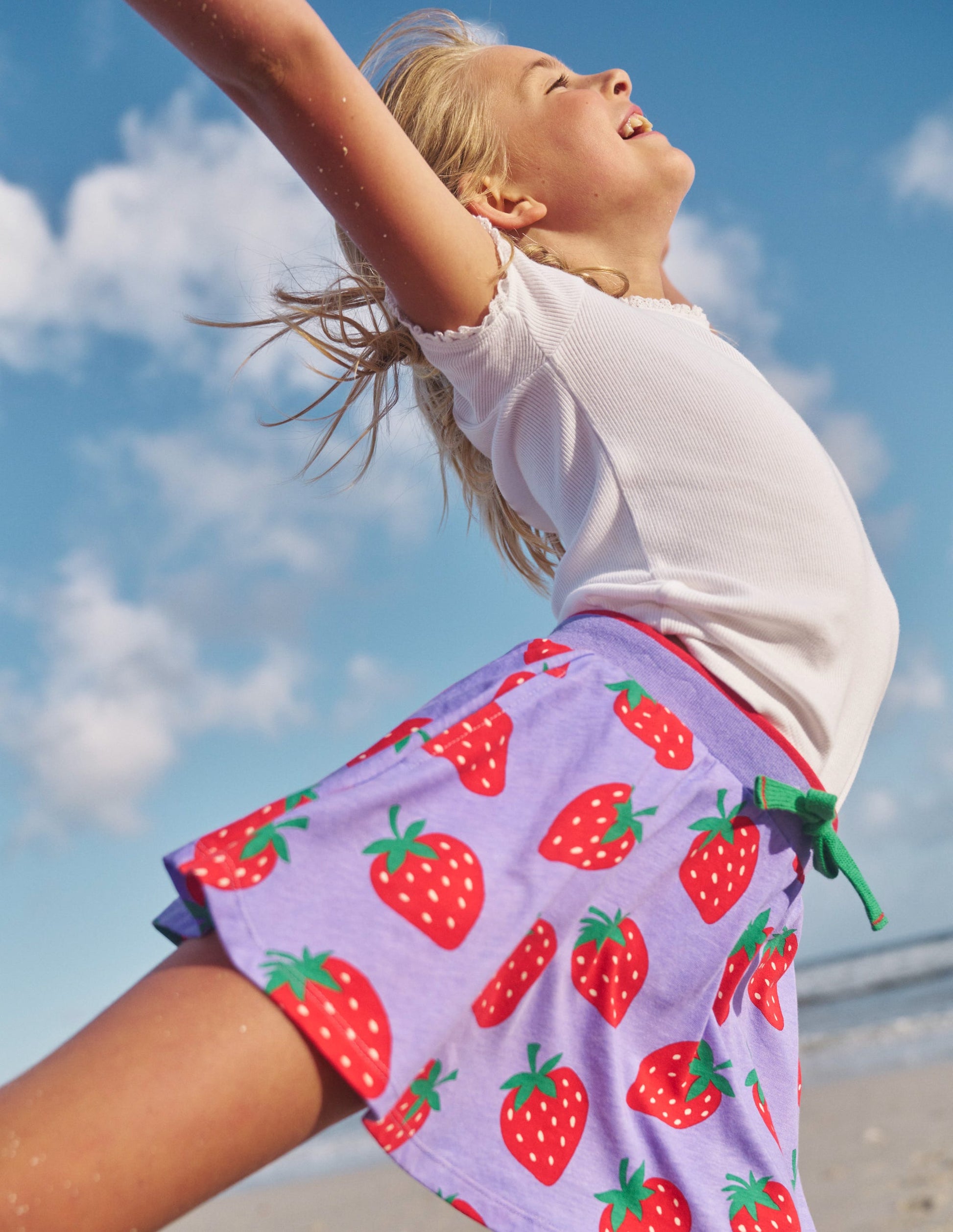 Gemusterter Jersey-Skort-Parma-Violett Erdbeeren-5