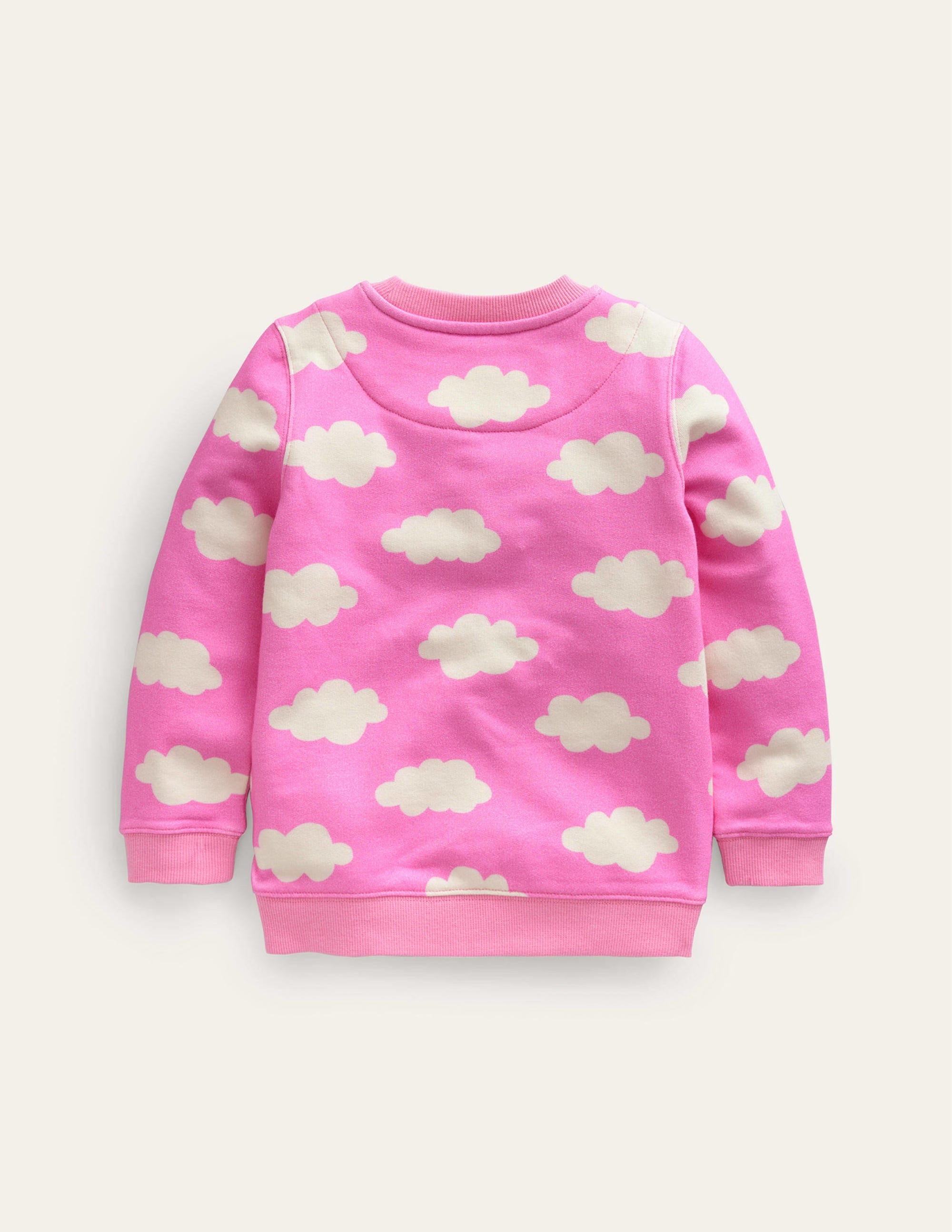 Sweatshirt mit Superstitch-Kosmos Rosa Wolken - Image 2