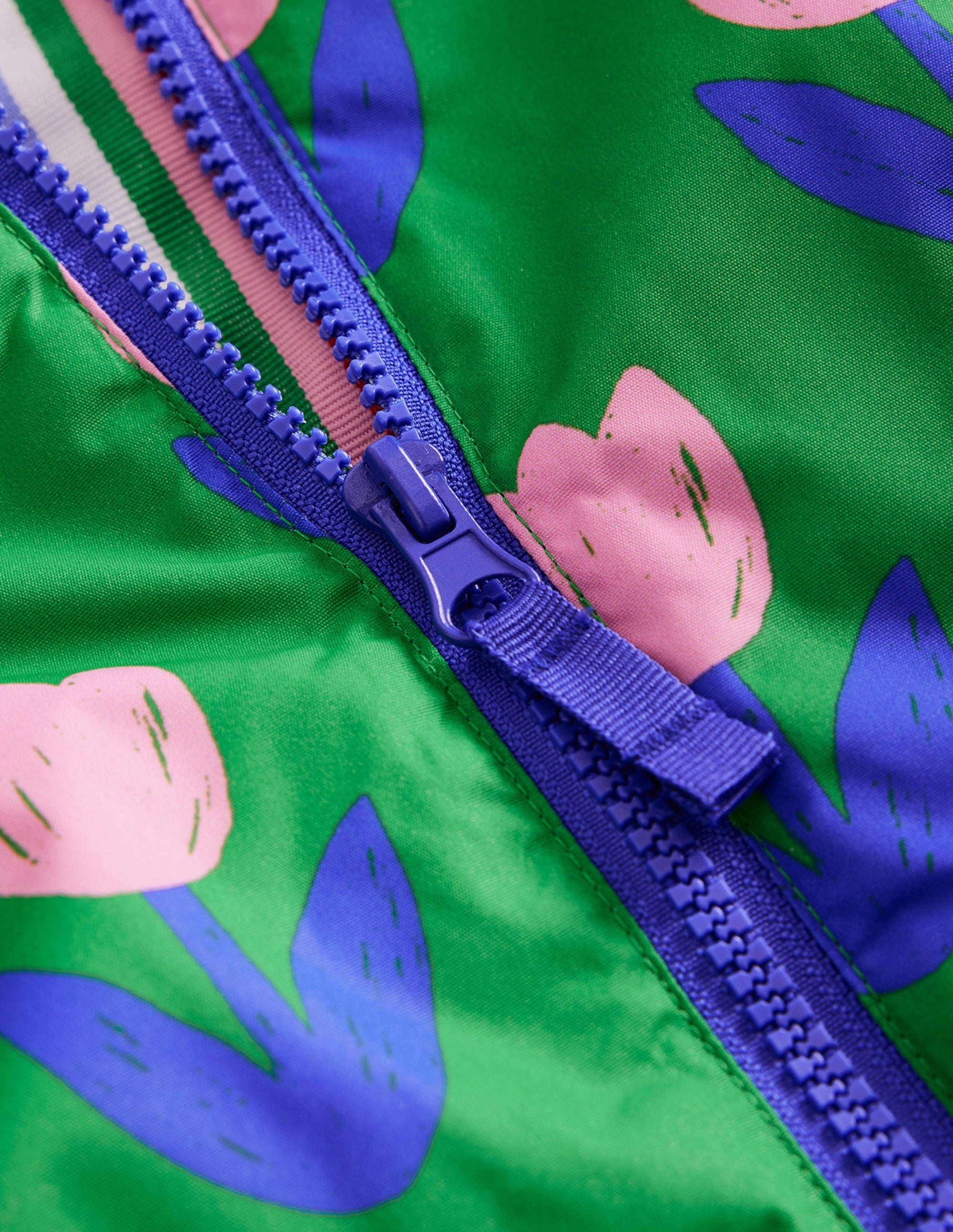 Anorak mit Jersey-Futter-Stangenbohnen-Grün Tulpen - Image 3