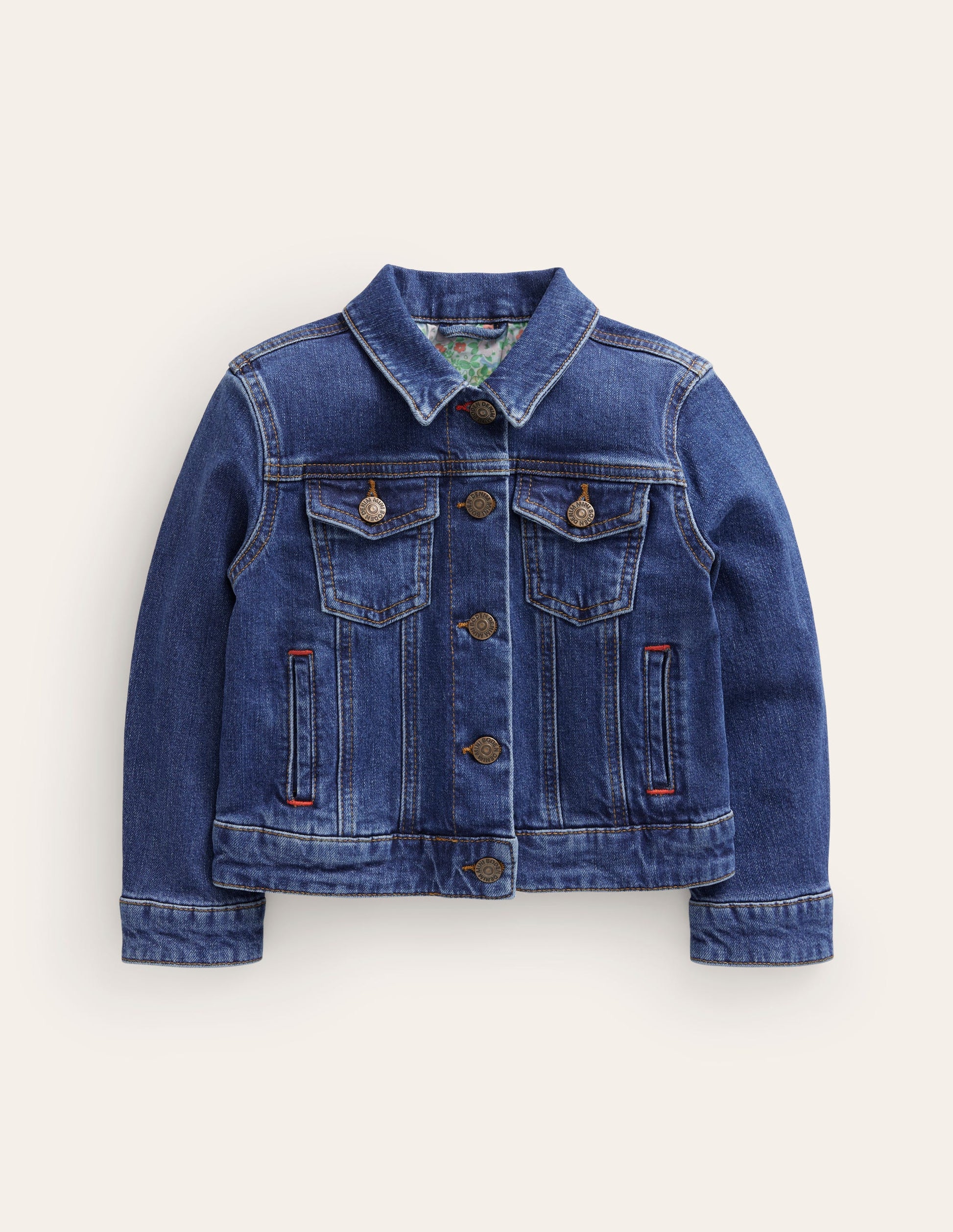 Jeansjacke für den Alltag-Mittlerer Jahrgang-1
