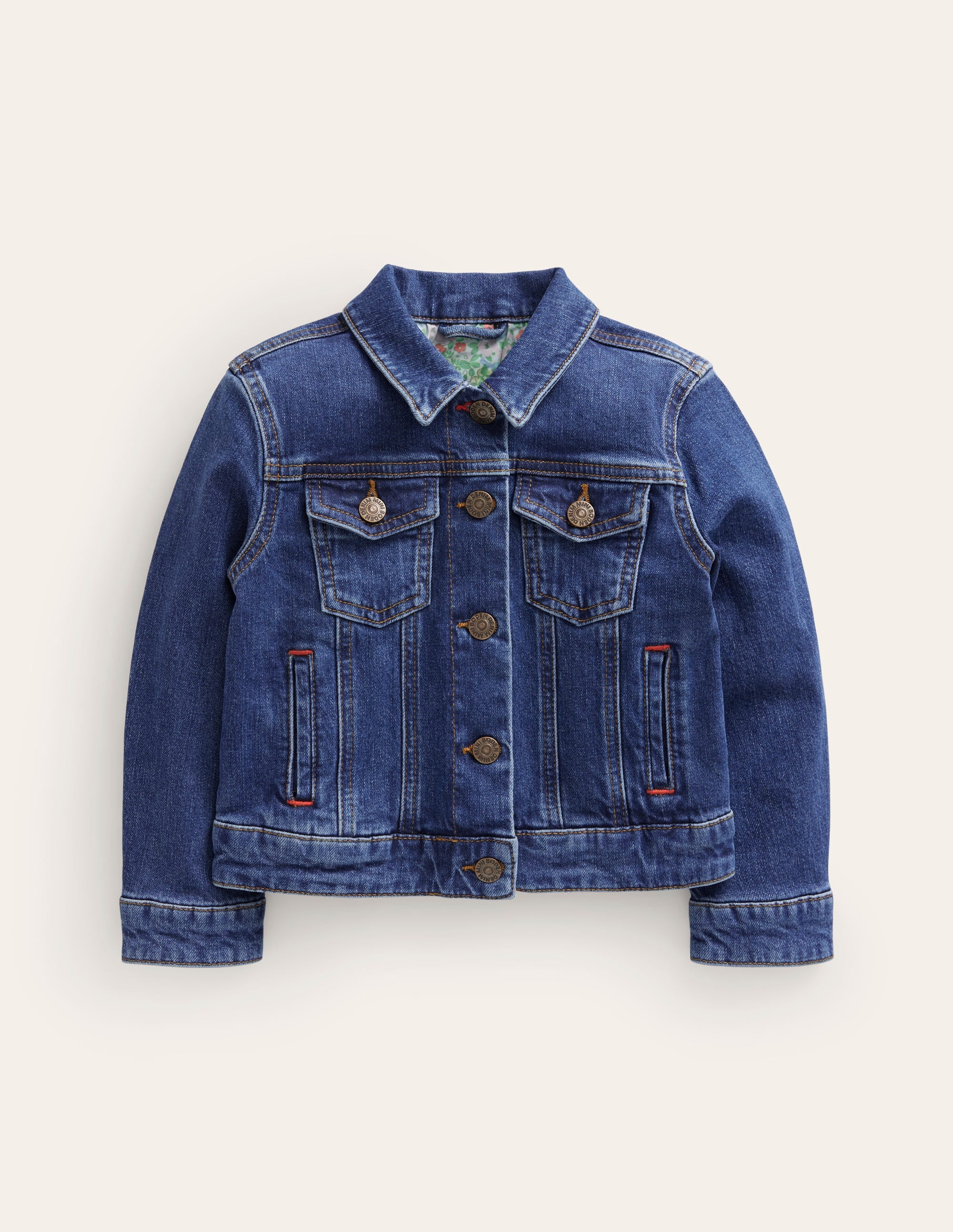 Jeansjacke für den Alltag-Mittlerer Jahrgang - Image 1