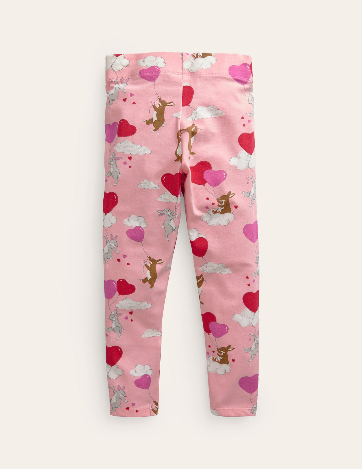 Lustige Leggings-Balletrosa Häschen-2