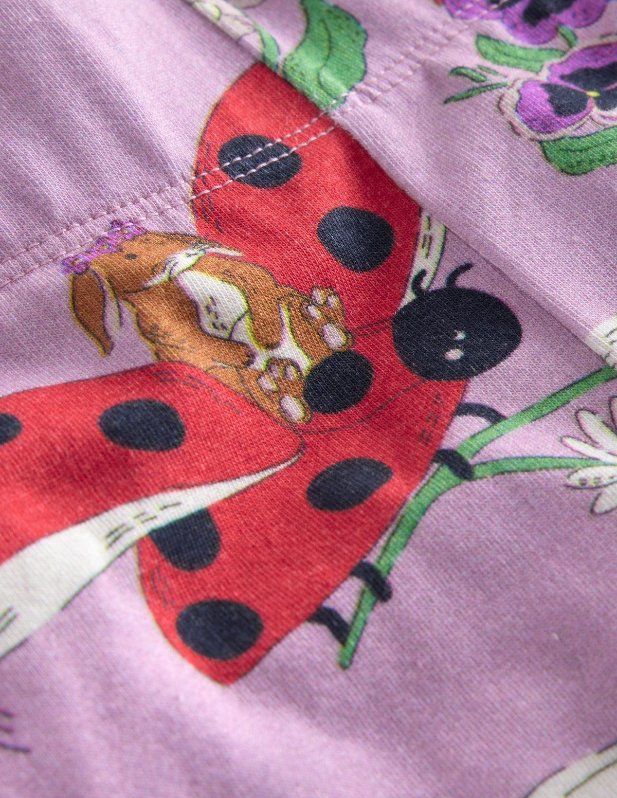 Lustige Leggings-Zuckermandel-Rosa Wiese - Image 3