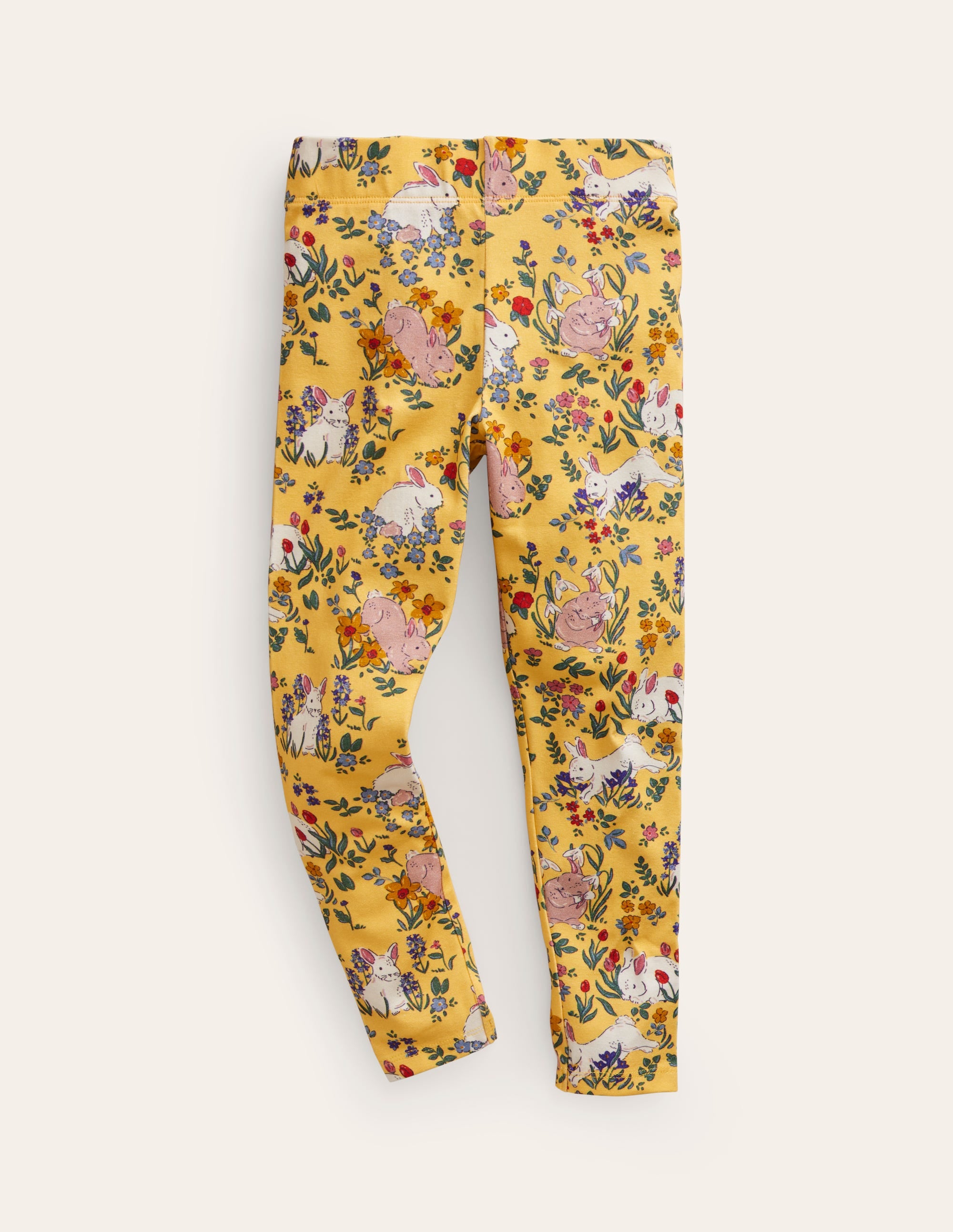 Lustige Leggings-Frühlingsgelb Häschen - Image 1