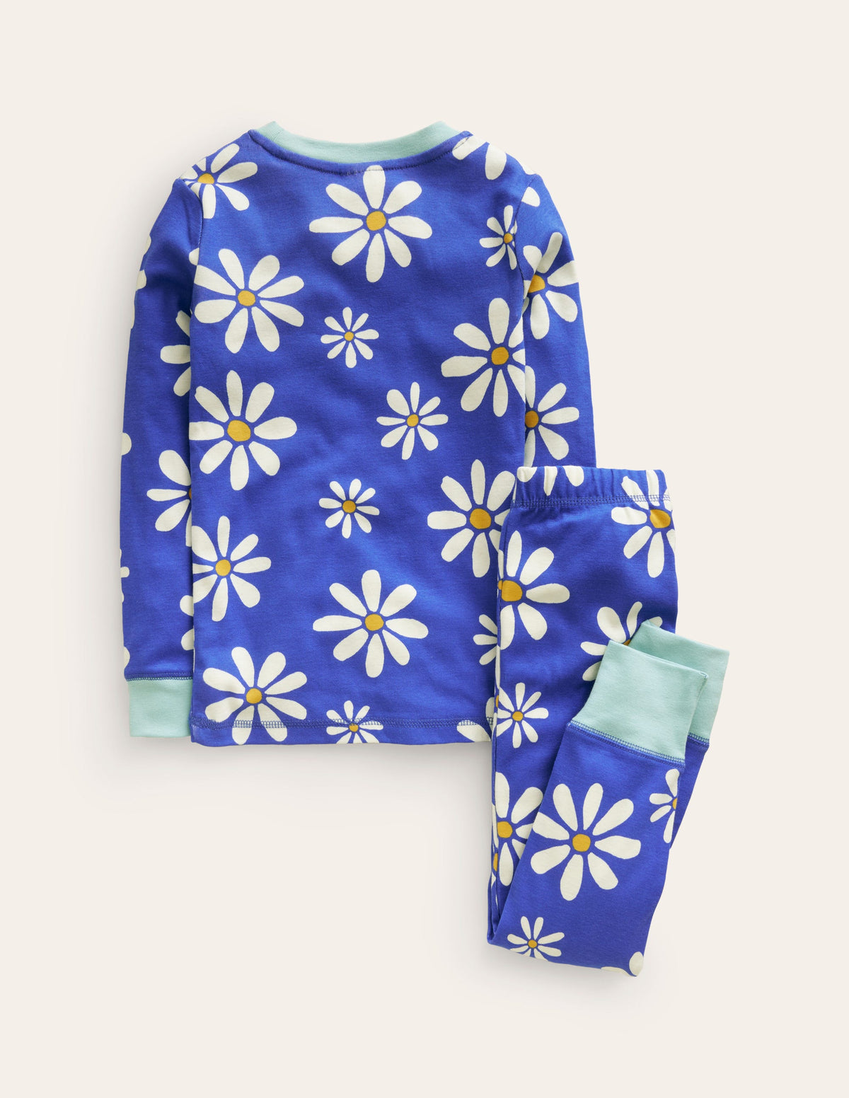 Eng anliegender, im Dunkeln leuchtender Pyjama-Saphirblau Gänseblümchen - Image 2