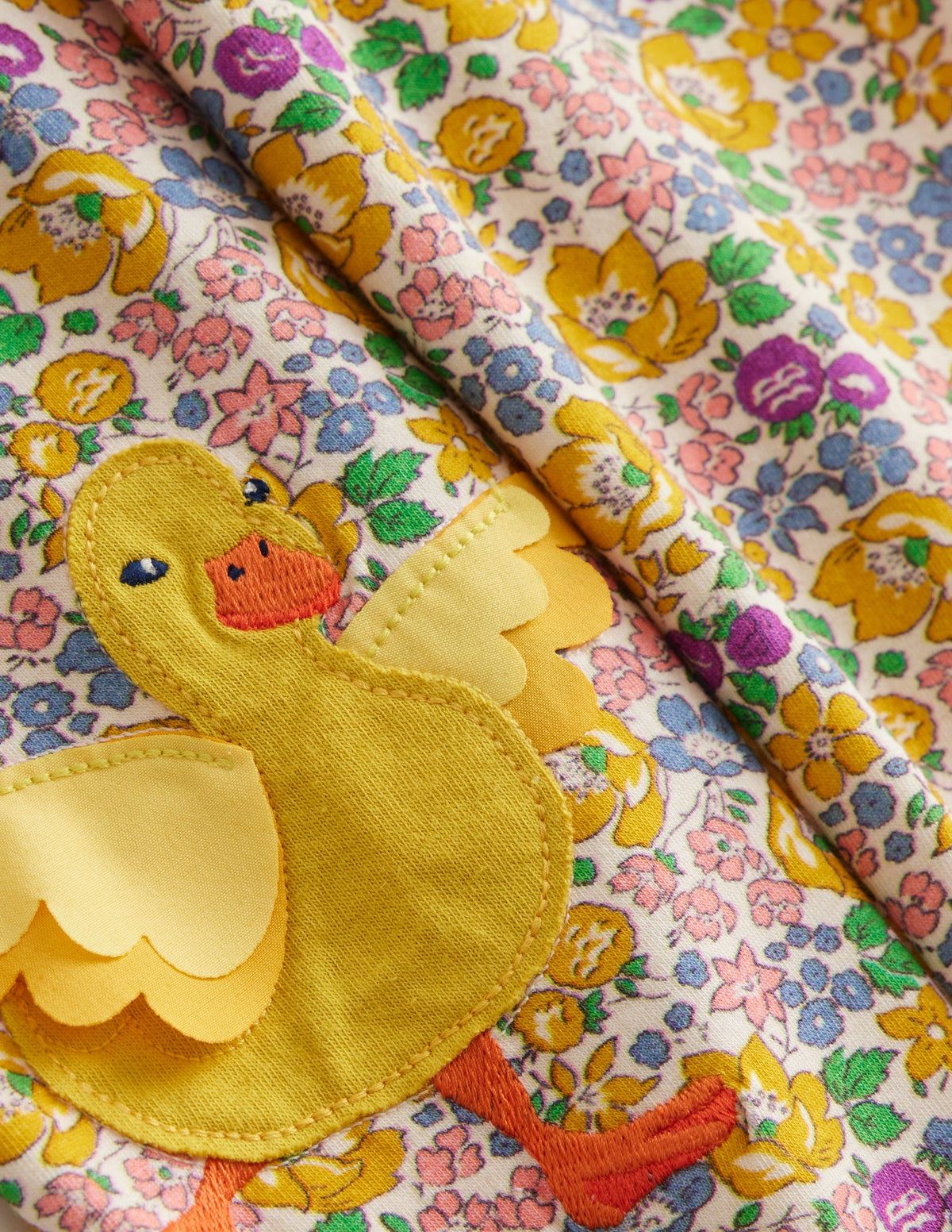 Leggings mit Applikationen-Gelb Frühlingsblüte - Image 3