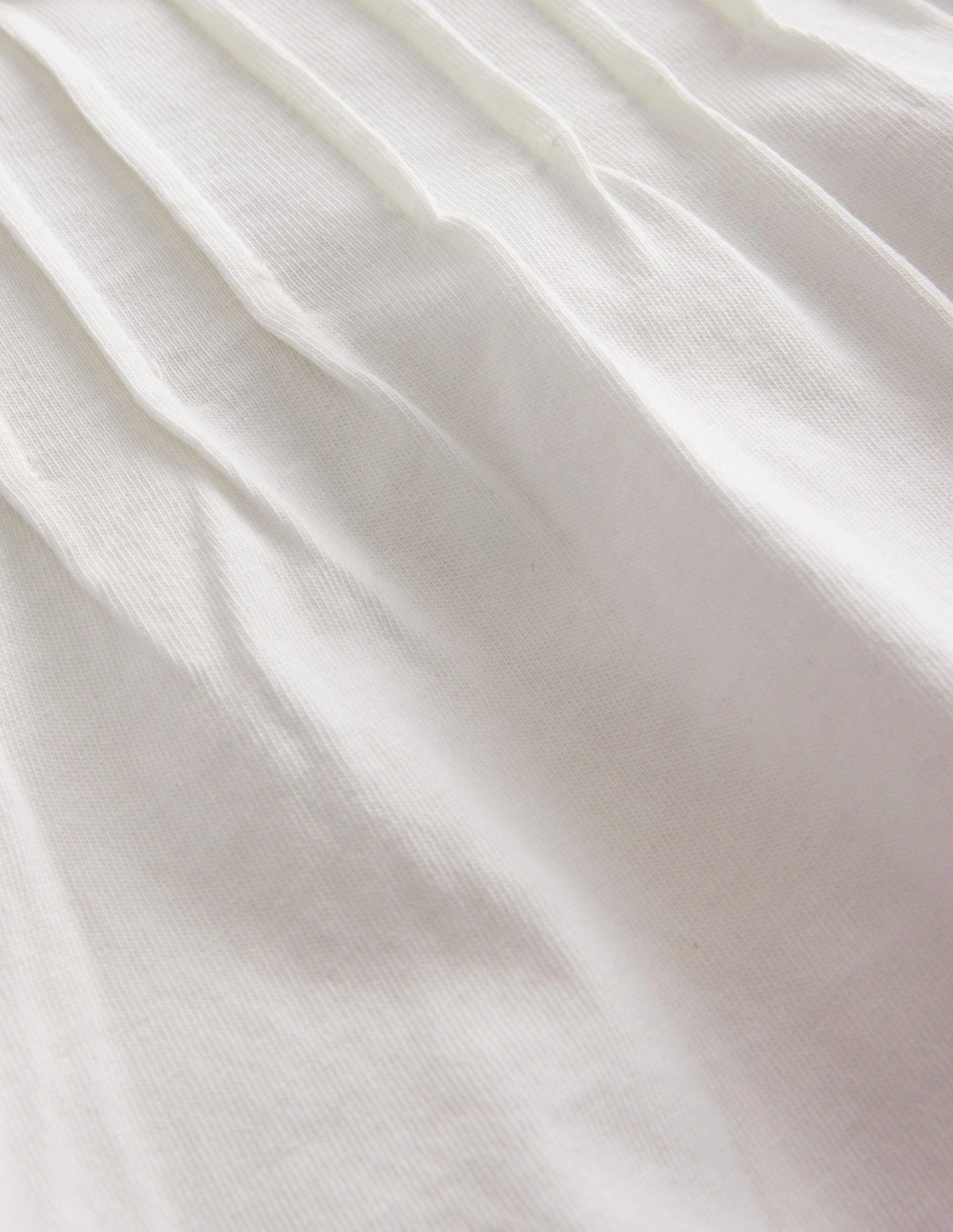 Jersey-Oberteil mit Kragen-Ivory and Navy Spot-3