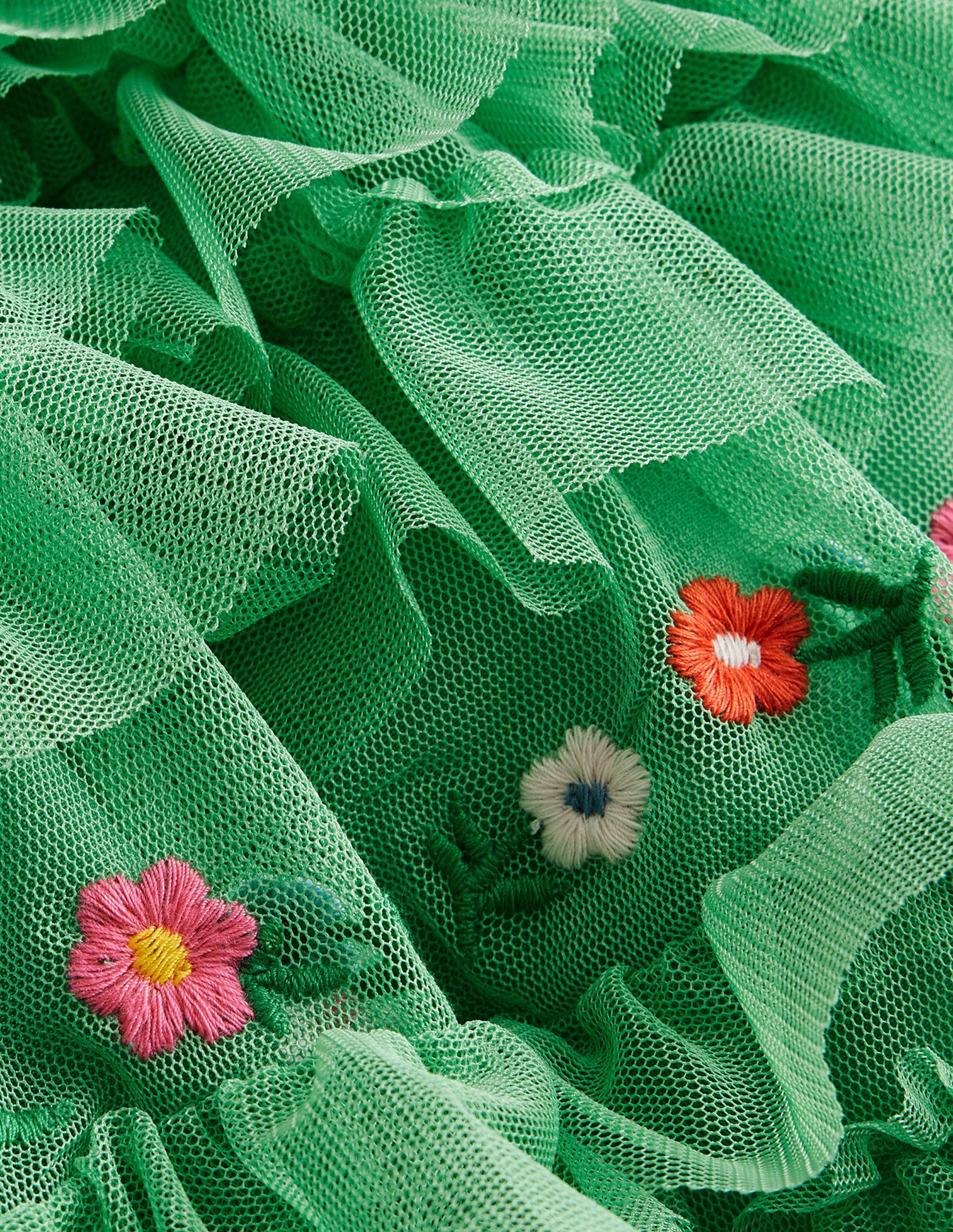 Tüll-Rock mit Rüschen-Aloe-Grün-3
