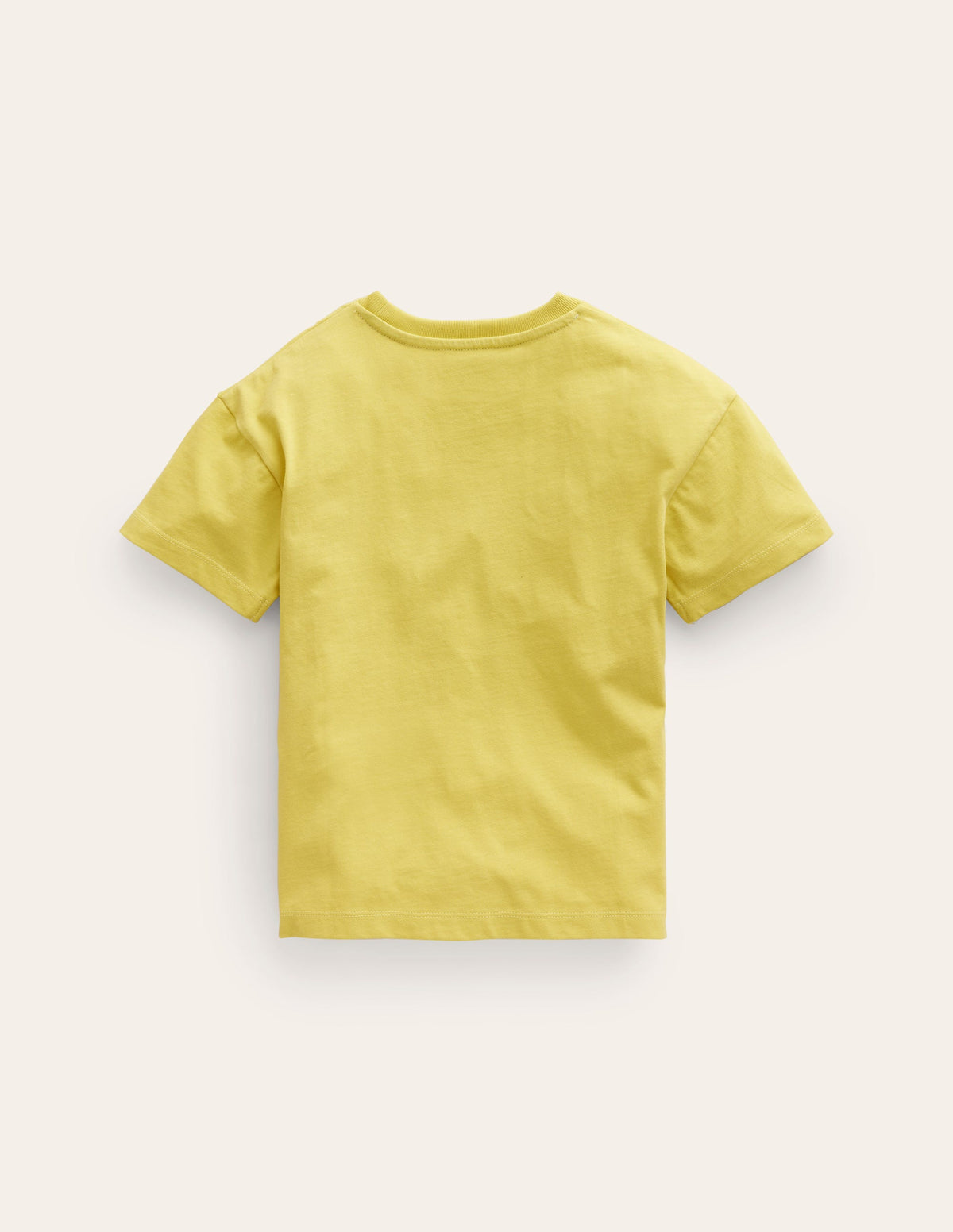 T-Shirt mit gesticktem Logo-Knallgelb Dinosaurier - Image 2