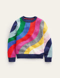 Rainbow Wave Jumper-Multi