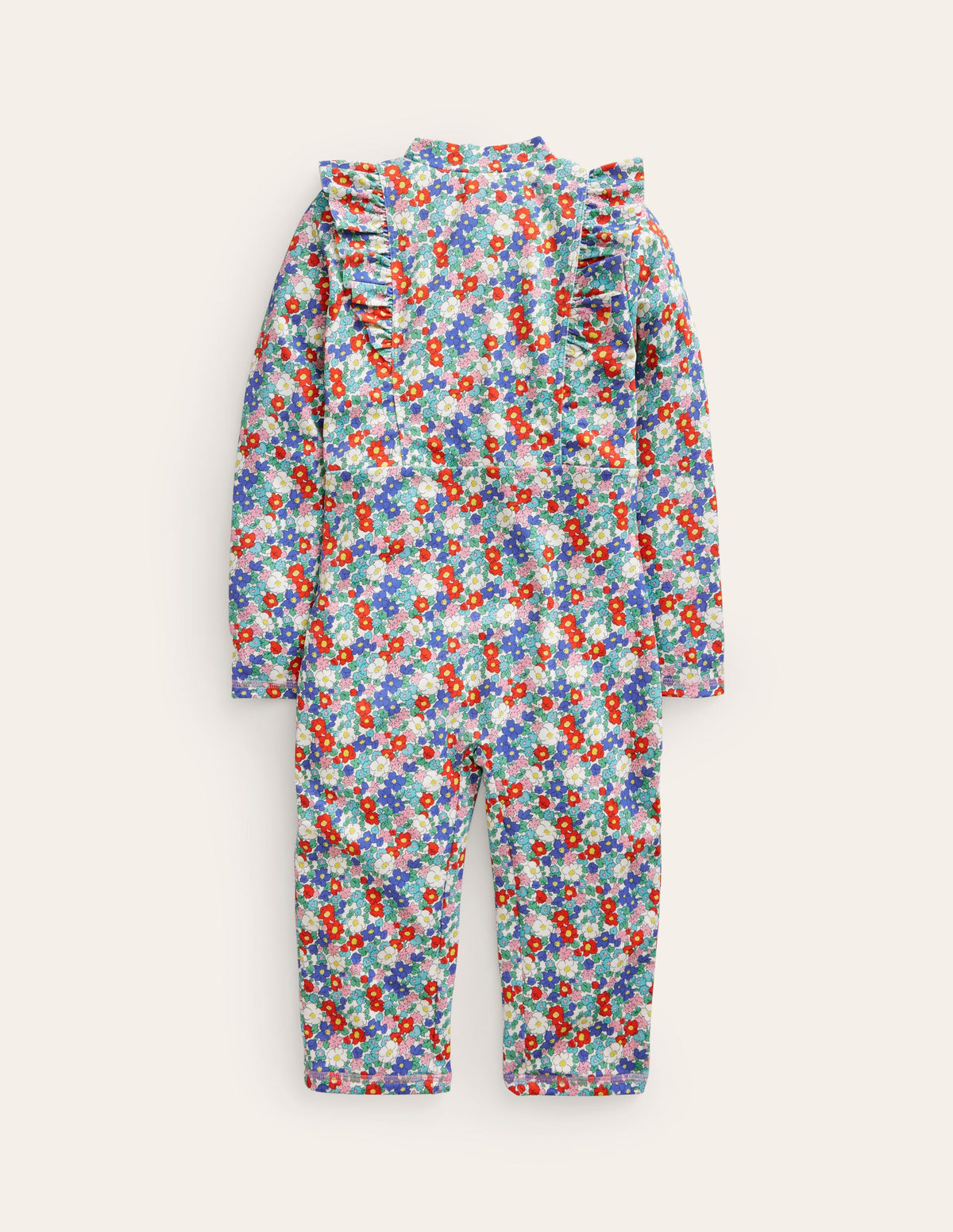 Sun Safe Surf Suit-Multi & Nautical Floral-2