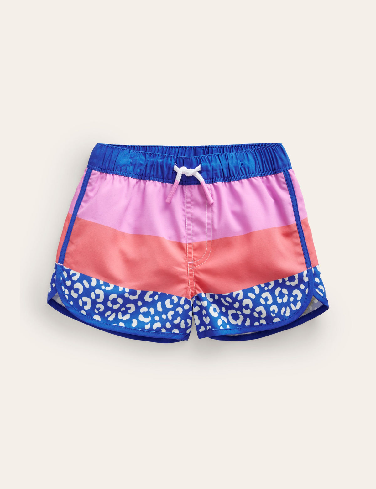 Surf-Shorts-Blau Leopard - Image 1