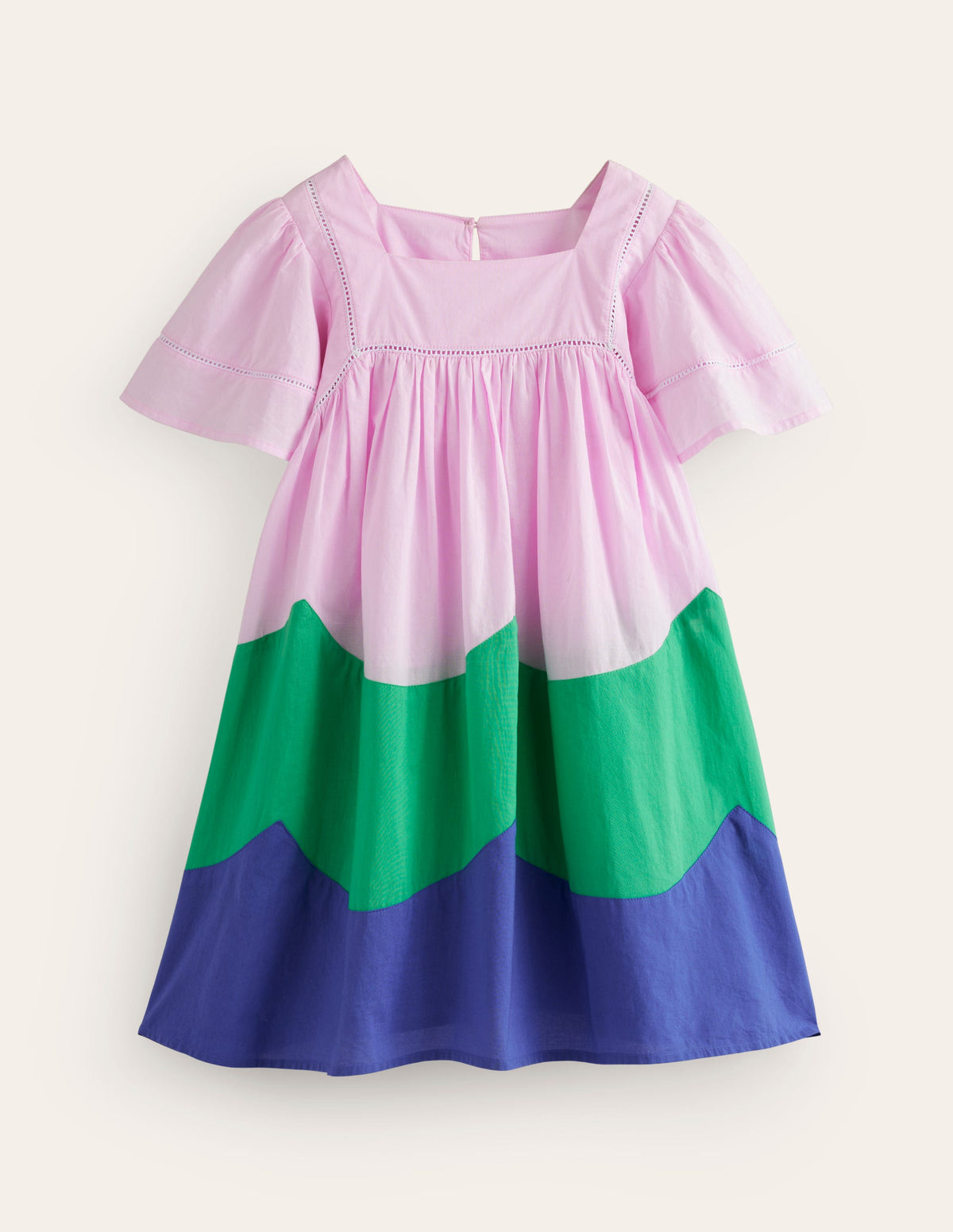 Leichtes Freizeitkleid-Zuckermandel Rosa Jakobsmuschel-1