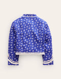 Militärjacke-Indigo Frühling Floral