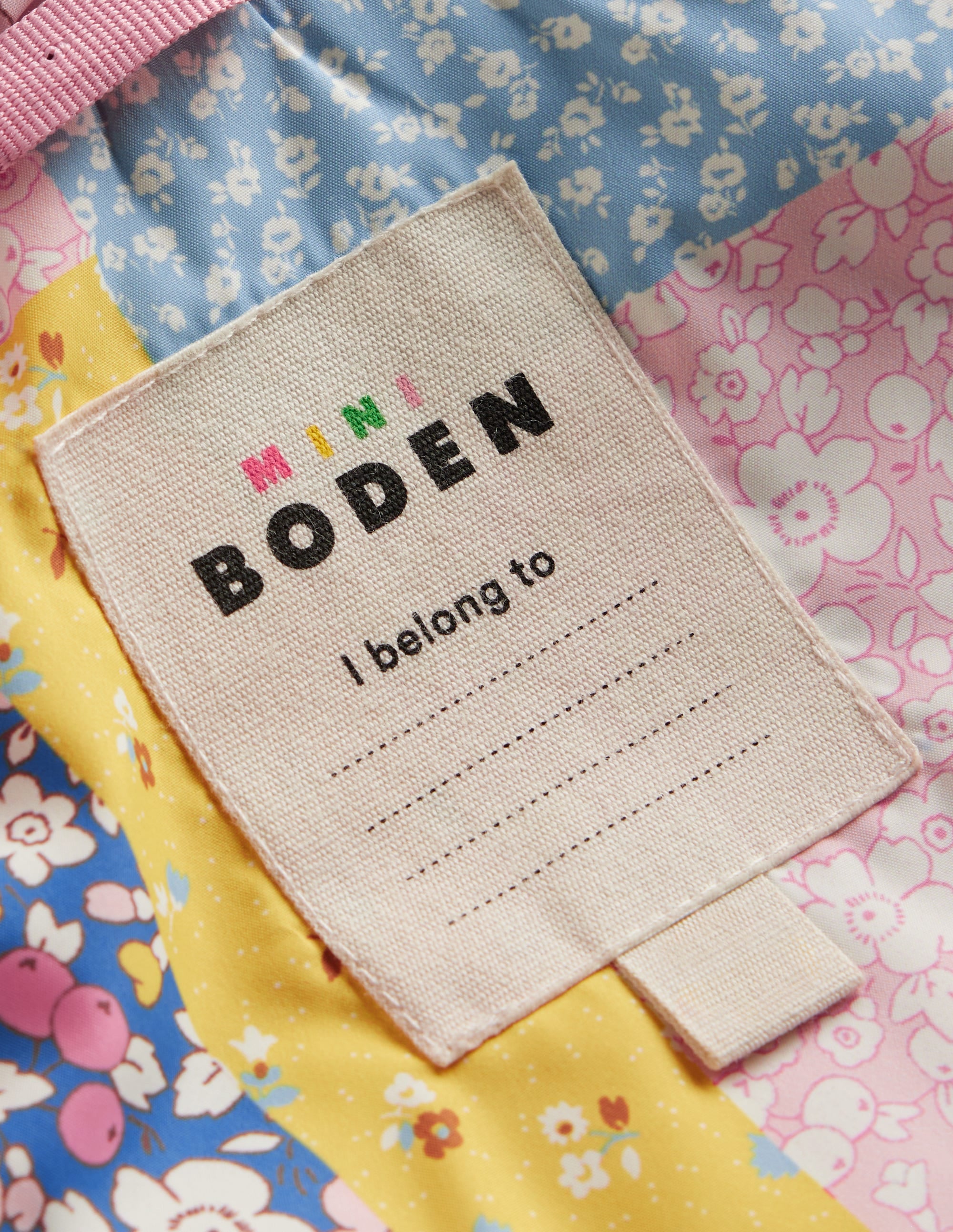 Steppjacke mit Kragen-Patchwork Floral - Image 4