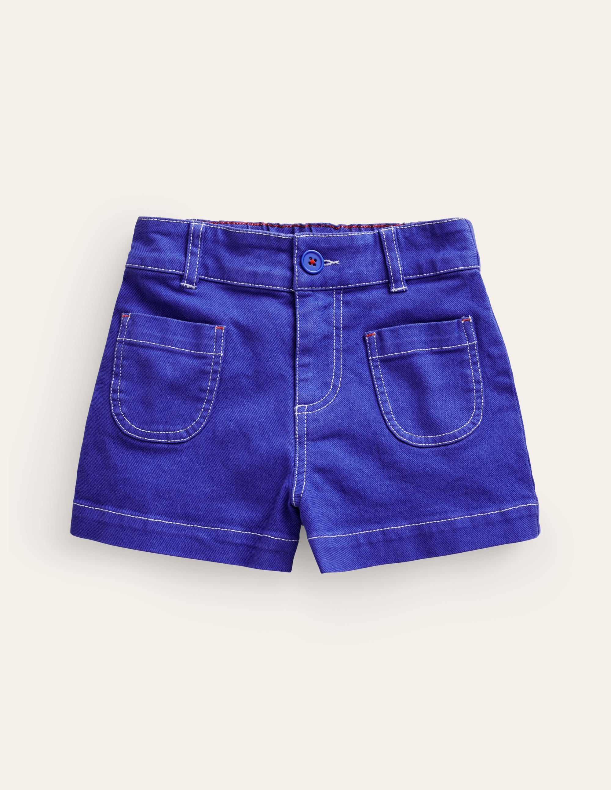 Shorts mit hohem Bund-Blaureiher - Image 1