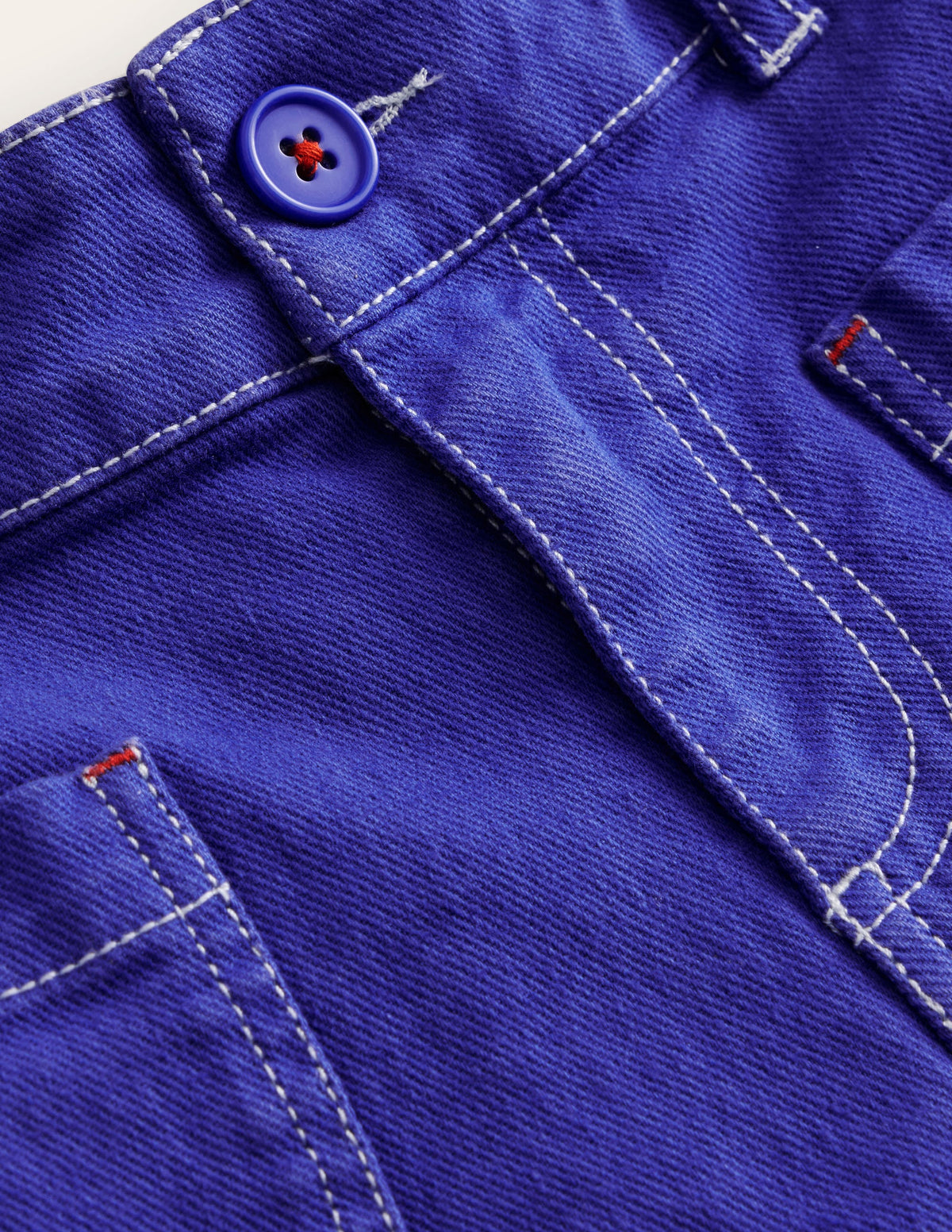 Shorts mit hohem Bund-Blaureiher - Image 3