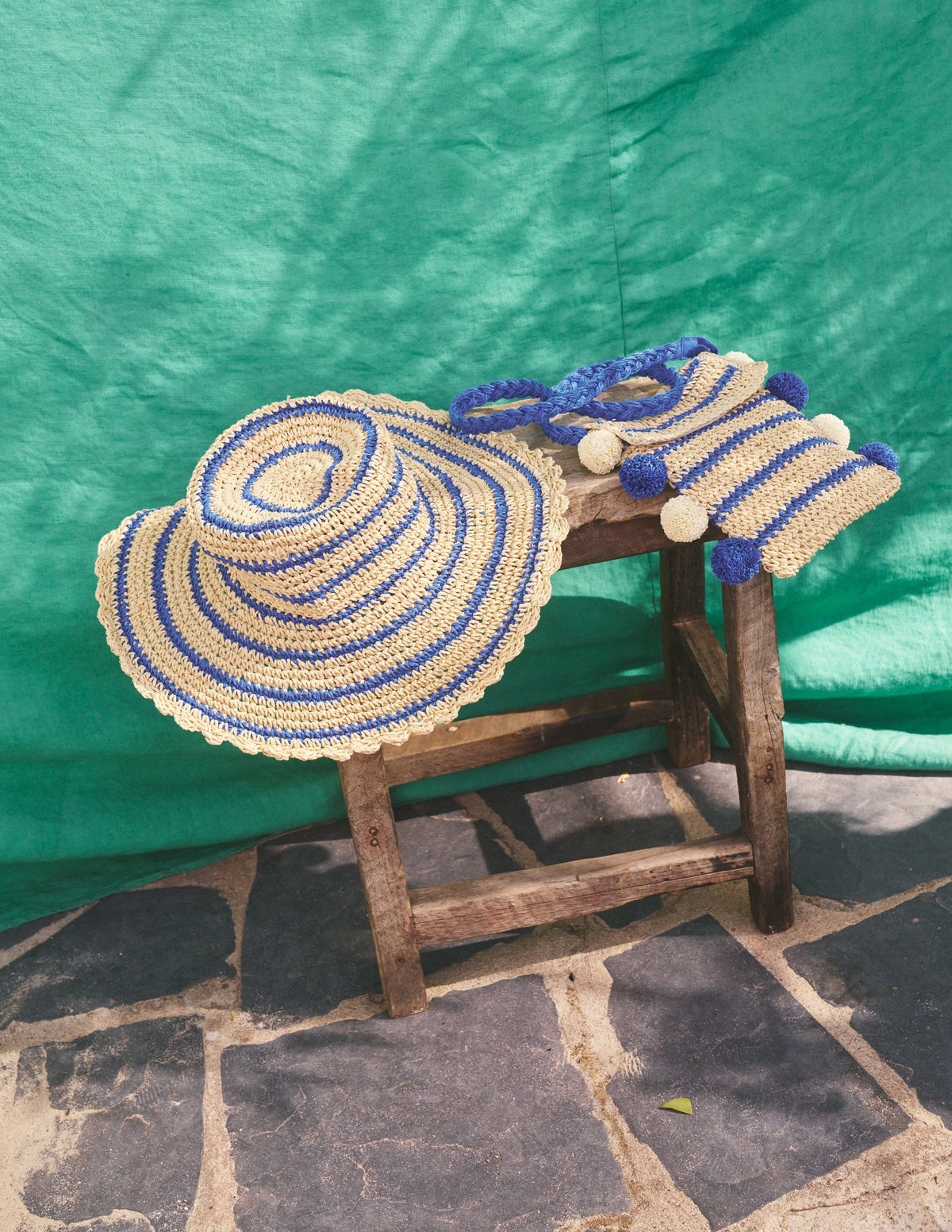 Twisted Straw Hat-Natural-3