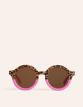 Klassische Sonnenbrille-Rosa Leopardenmuster