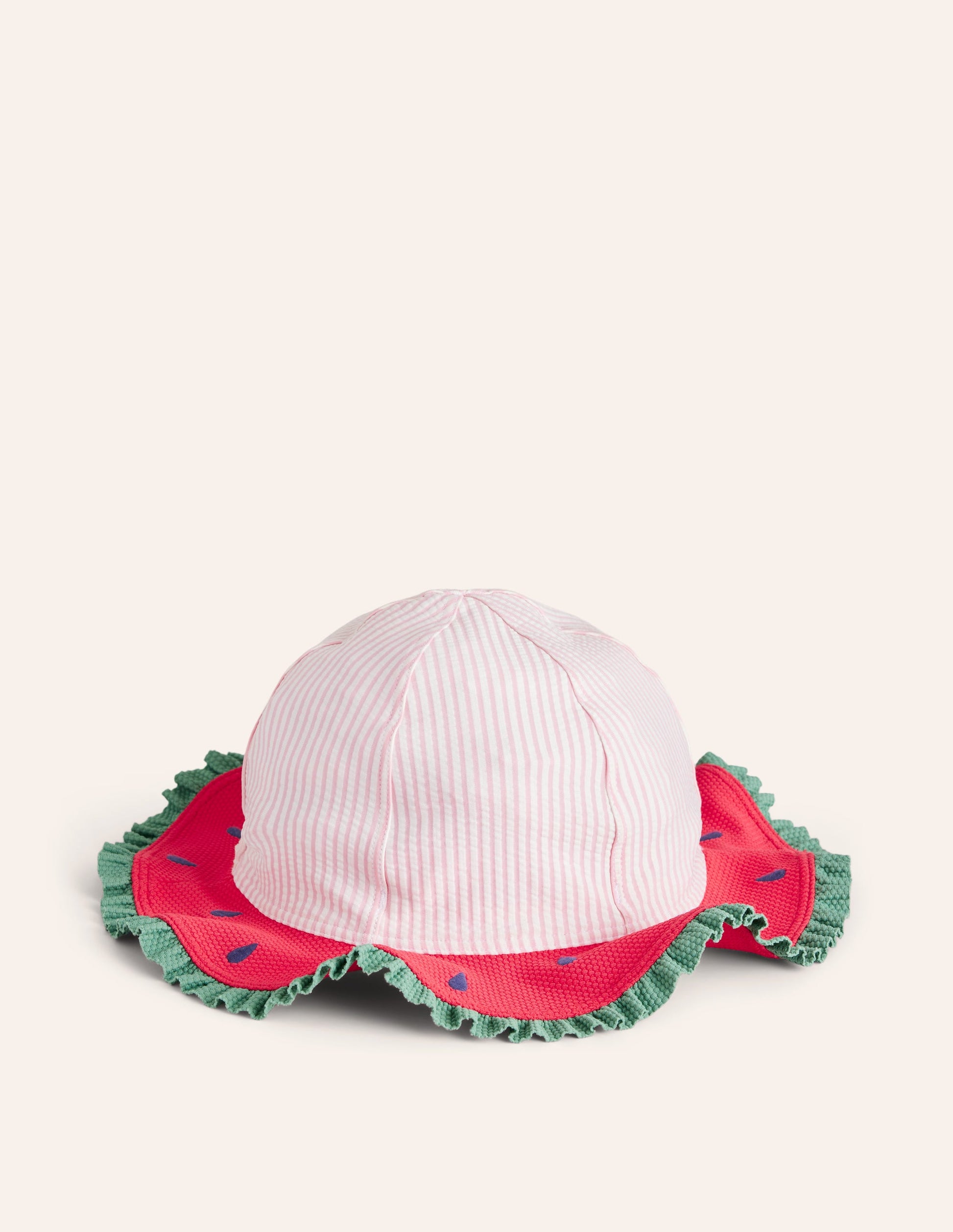 Origineller Hut mit breiter Krempe-Wassermelone Pink-1