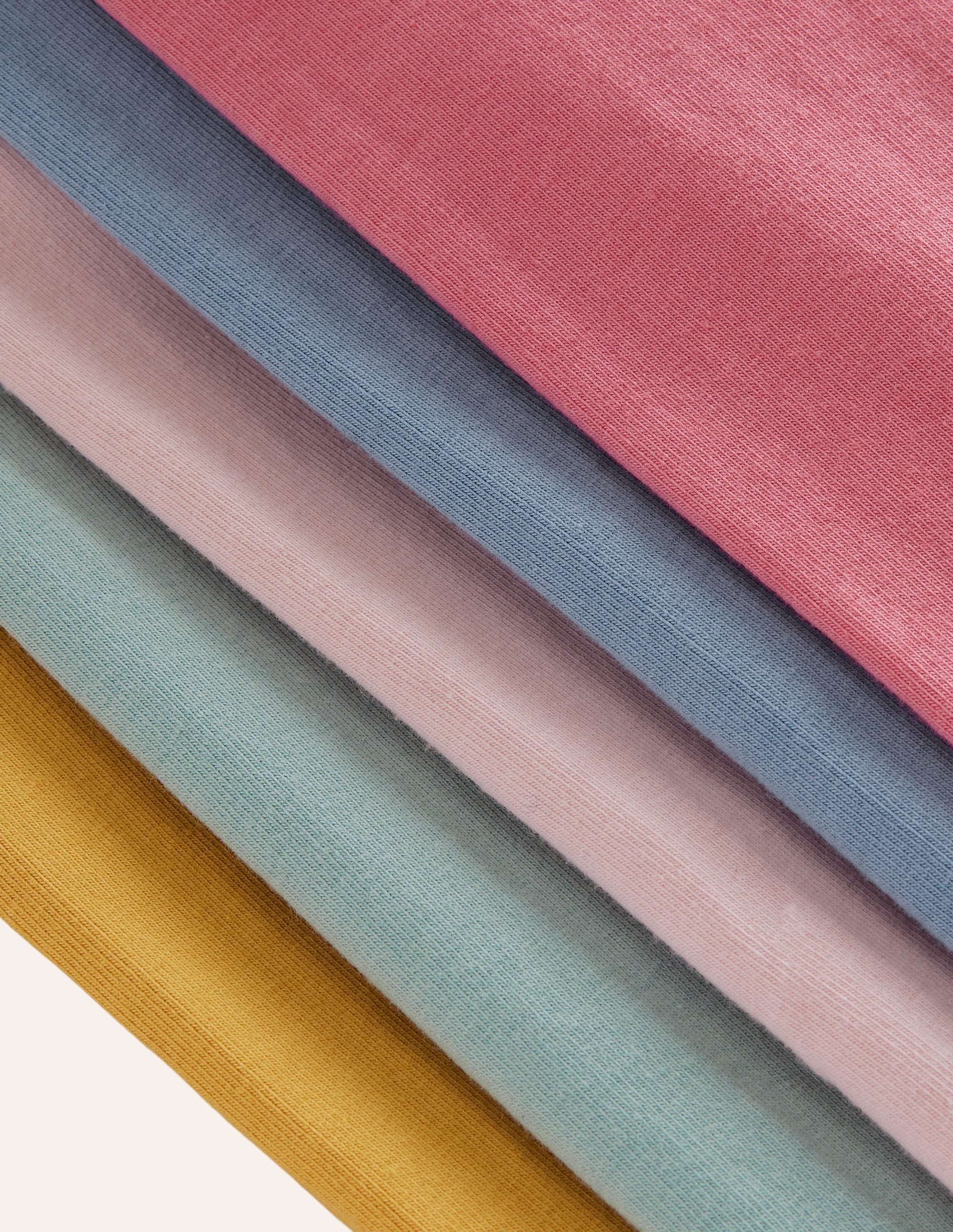 5er-Pack verkürzte Leggings-Bunt Pastell Regenbogen - Image 2