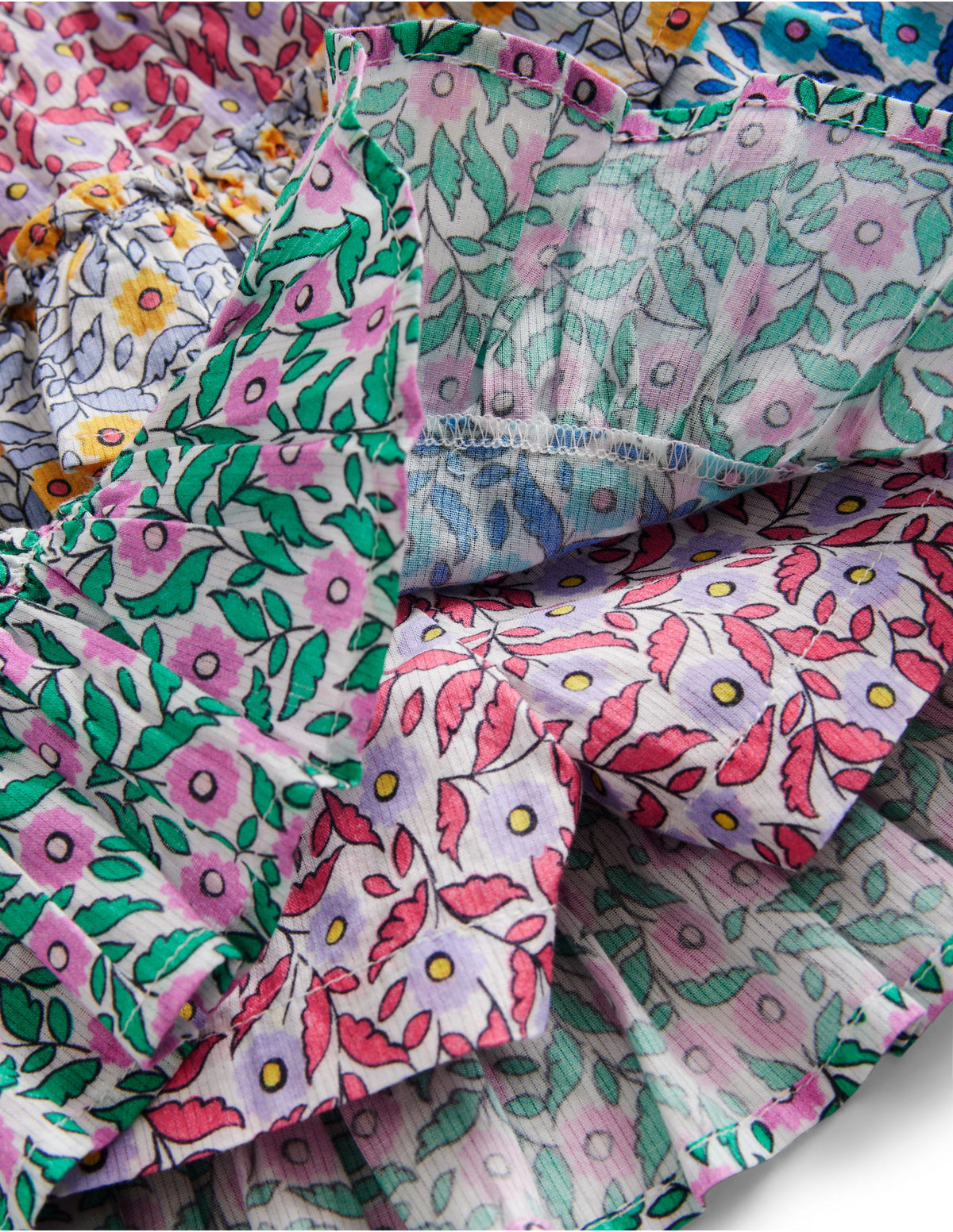 Bedruckter Stufenskort-Kuddelmuddel Floral - Image 3
