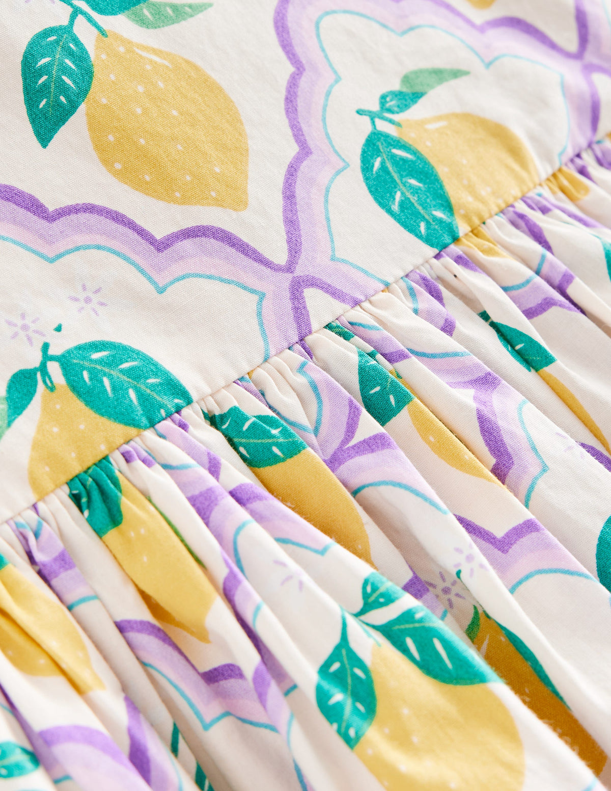 Robe avec détail au dos-Citronneraie lavande-6