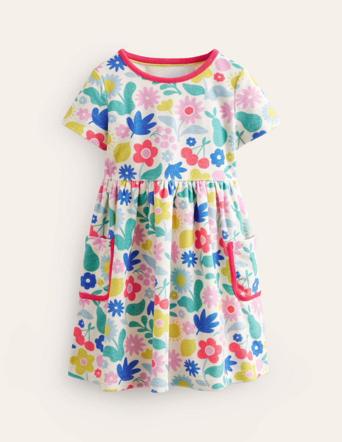 Robe fun en éponge-Pochoir de vacances multi - Image 1