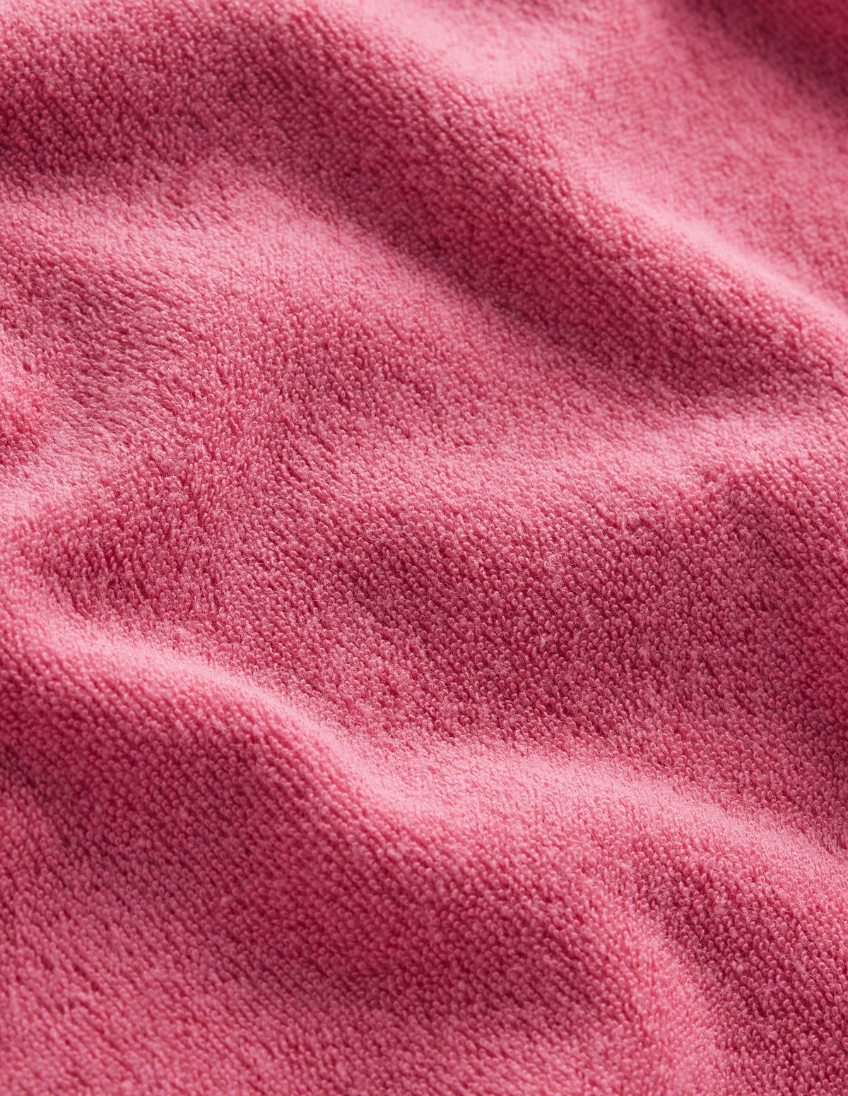 Frottee-Oberteil mit Rüschenärmeln-Zuckerwattenrosa - Image 3