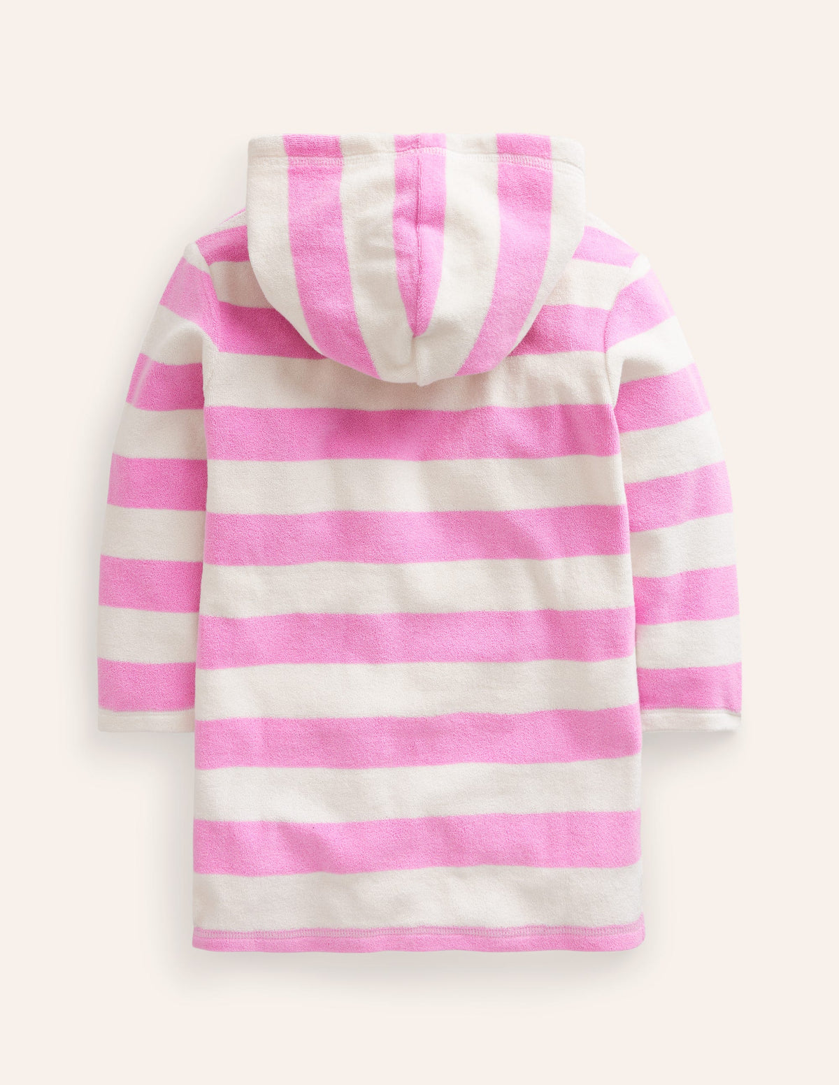 Appliqué Towelling Throw-On-Pink/Vanilla Pod Ice Creams-2