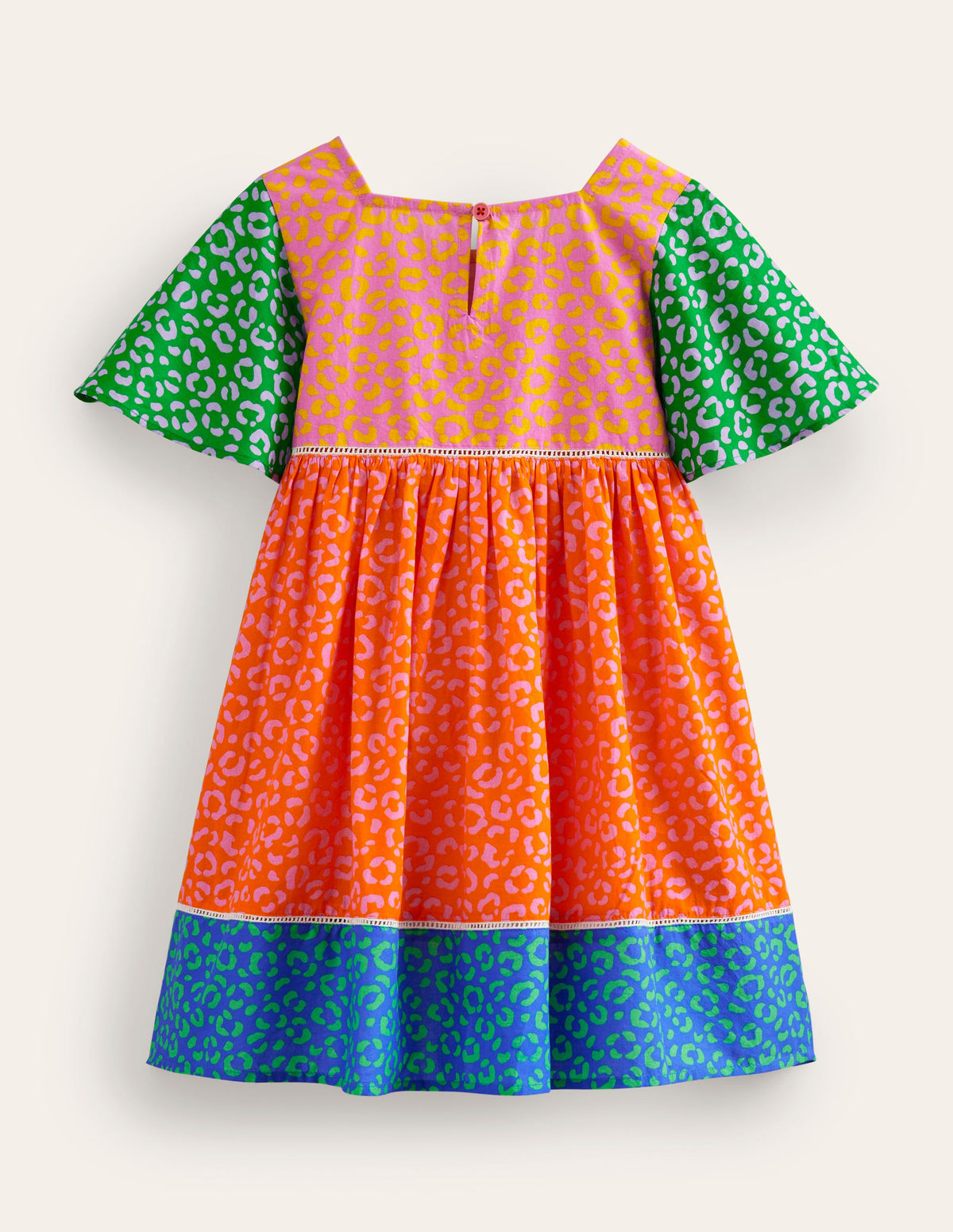 Lightweight Holiday Dress-Multi Leopard Print - Image 2