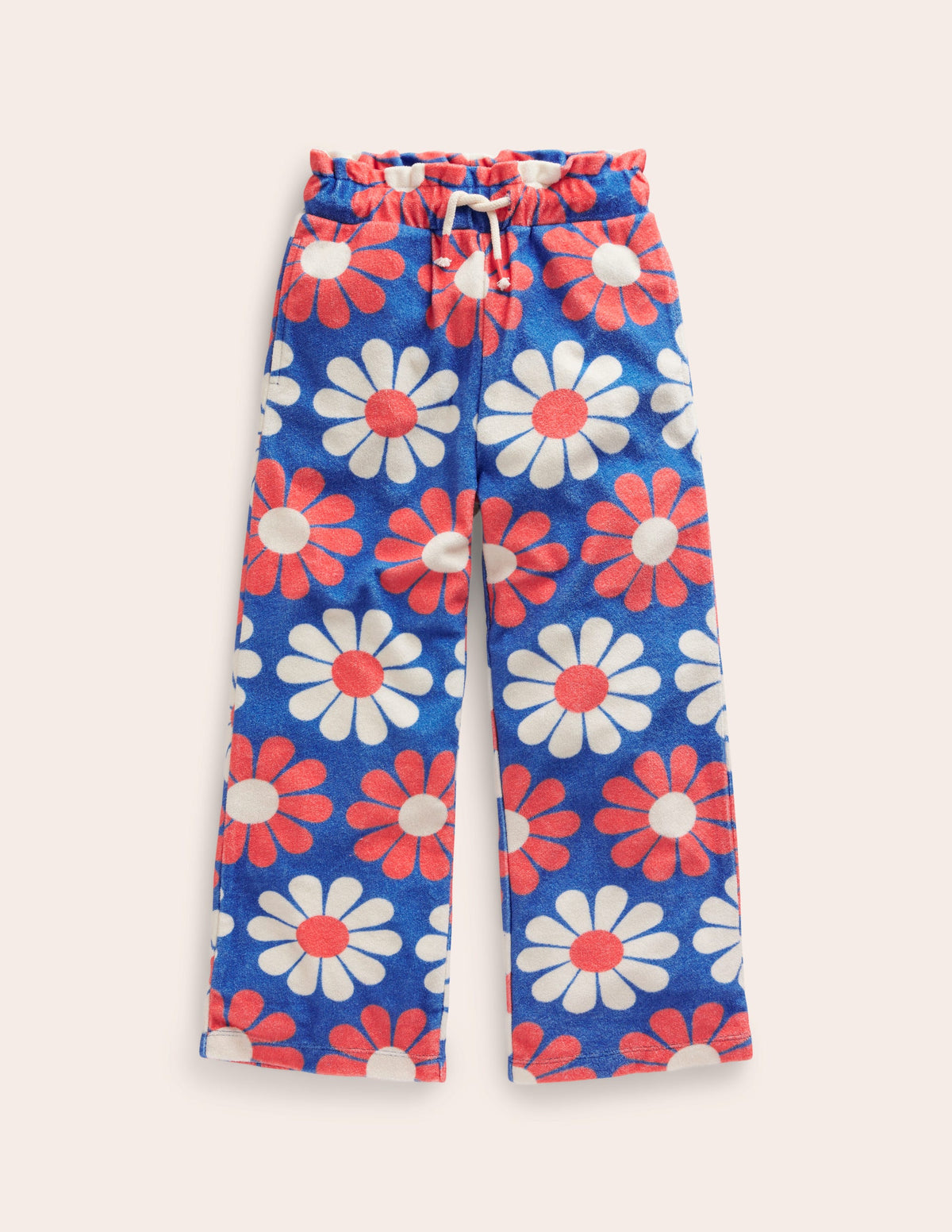 Frottee-Hose-Cabana-Blau Geo Gänseblümchen - Image 1