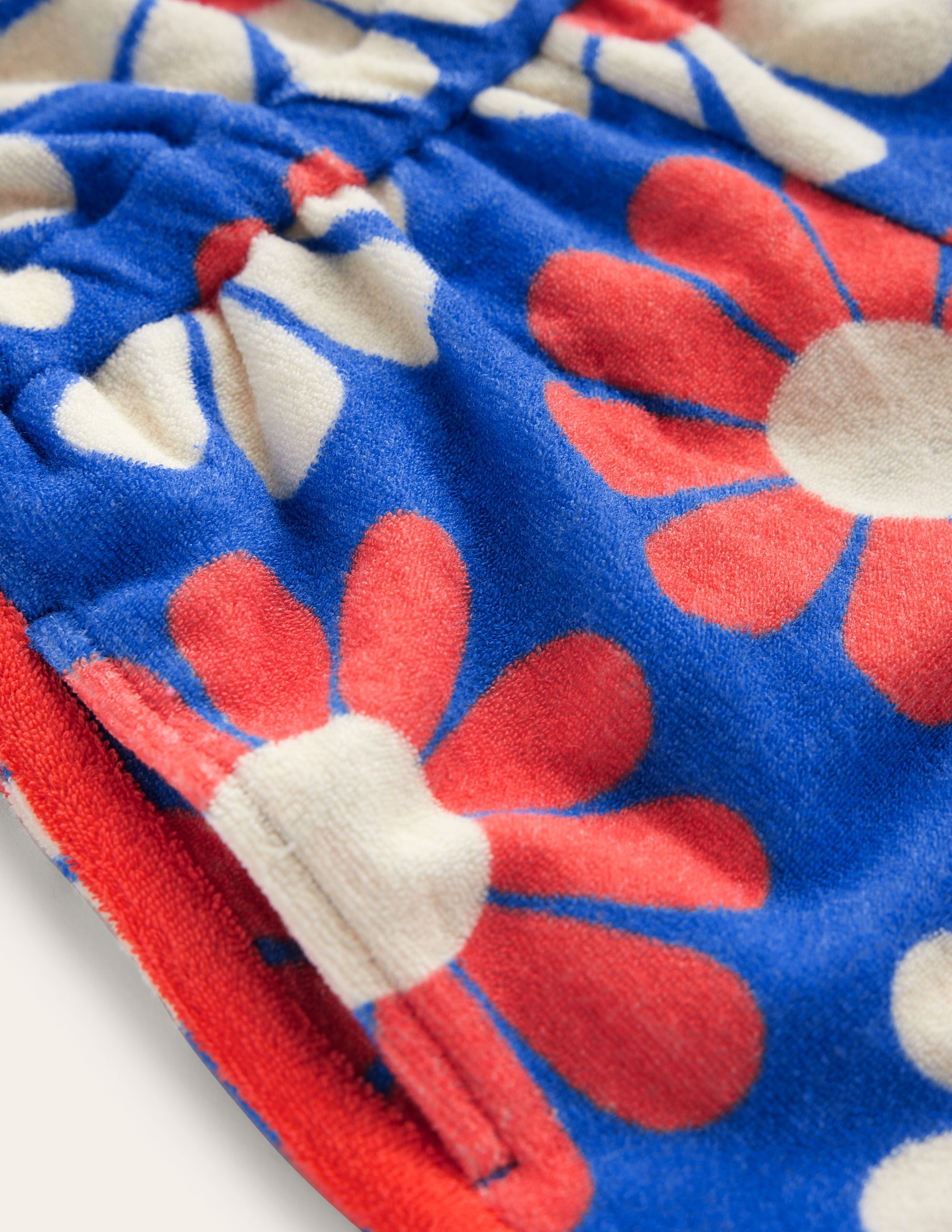 Einteiler aus Frottee mit Trägern-Cabana-Blau Geo Gänseblümchen - Image 3