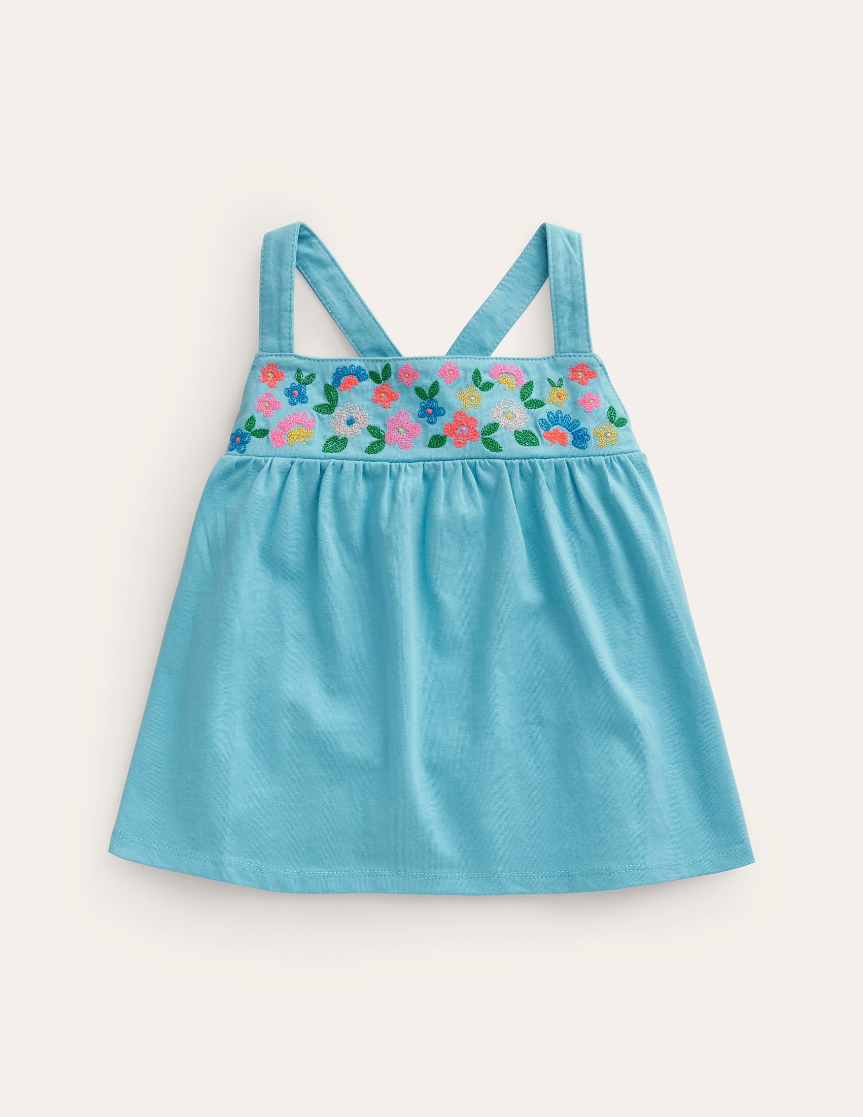 Besticktes Jersey-Oberteil-Korsika-Blau-1