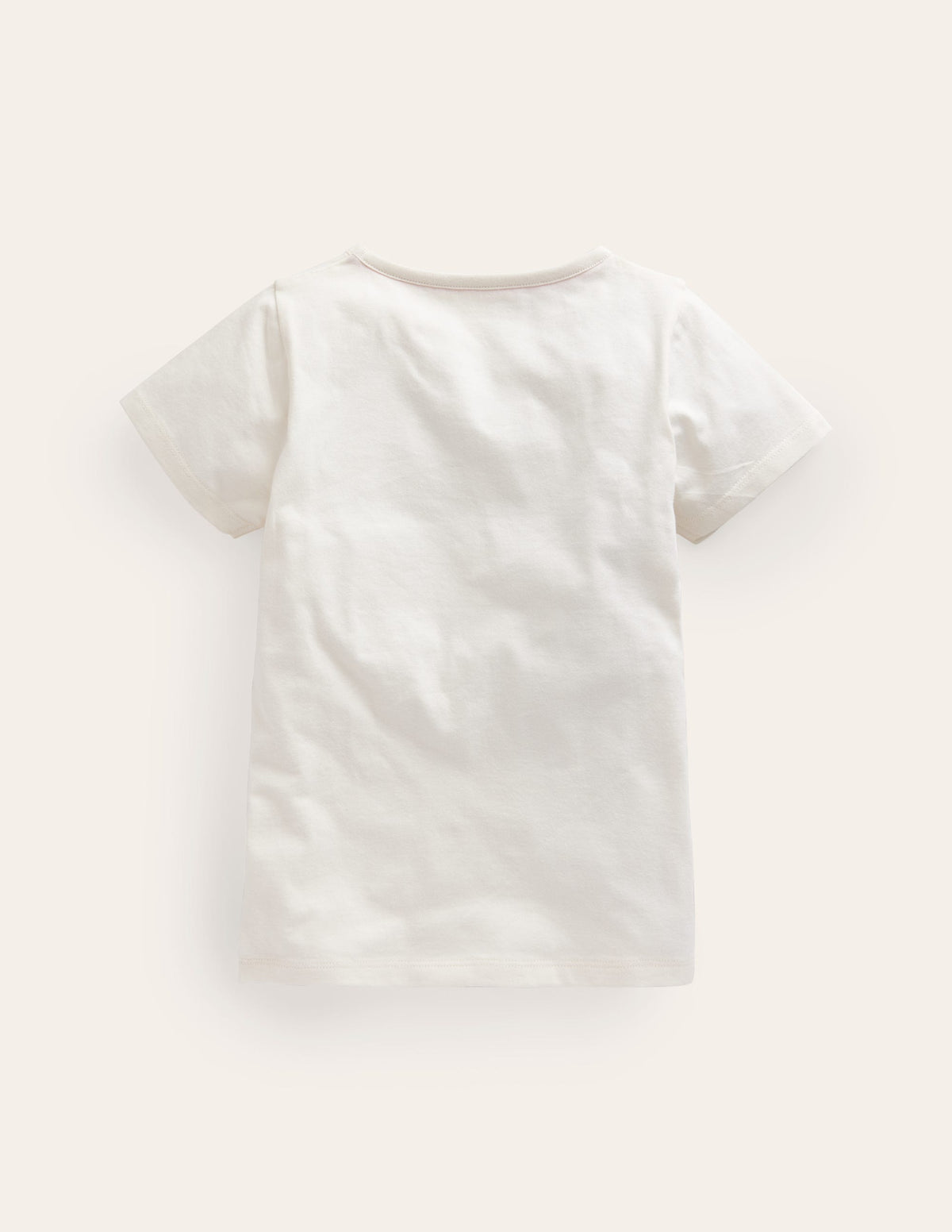 T-Shirt mit Superstitch-Logo-Naturweiß Meerjungfrau-2